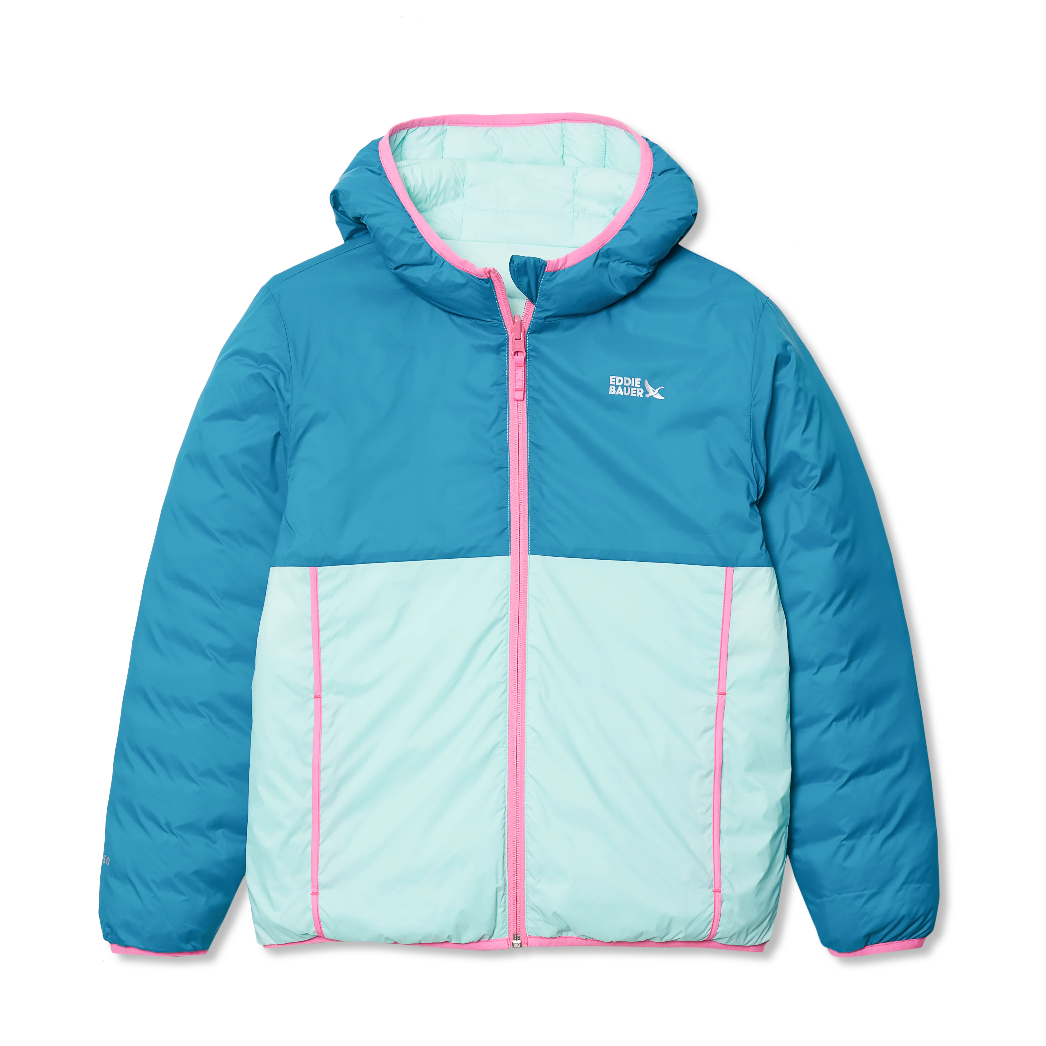 Kids Reversible Cirruslite Down Hooded Jacket