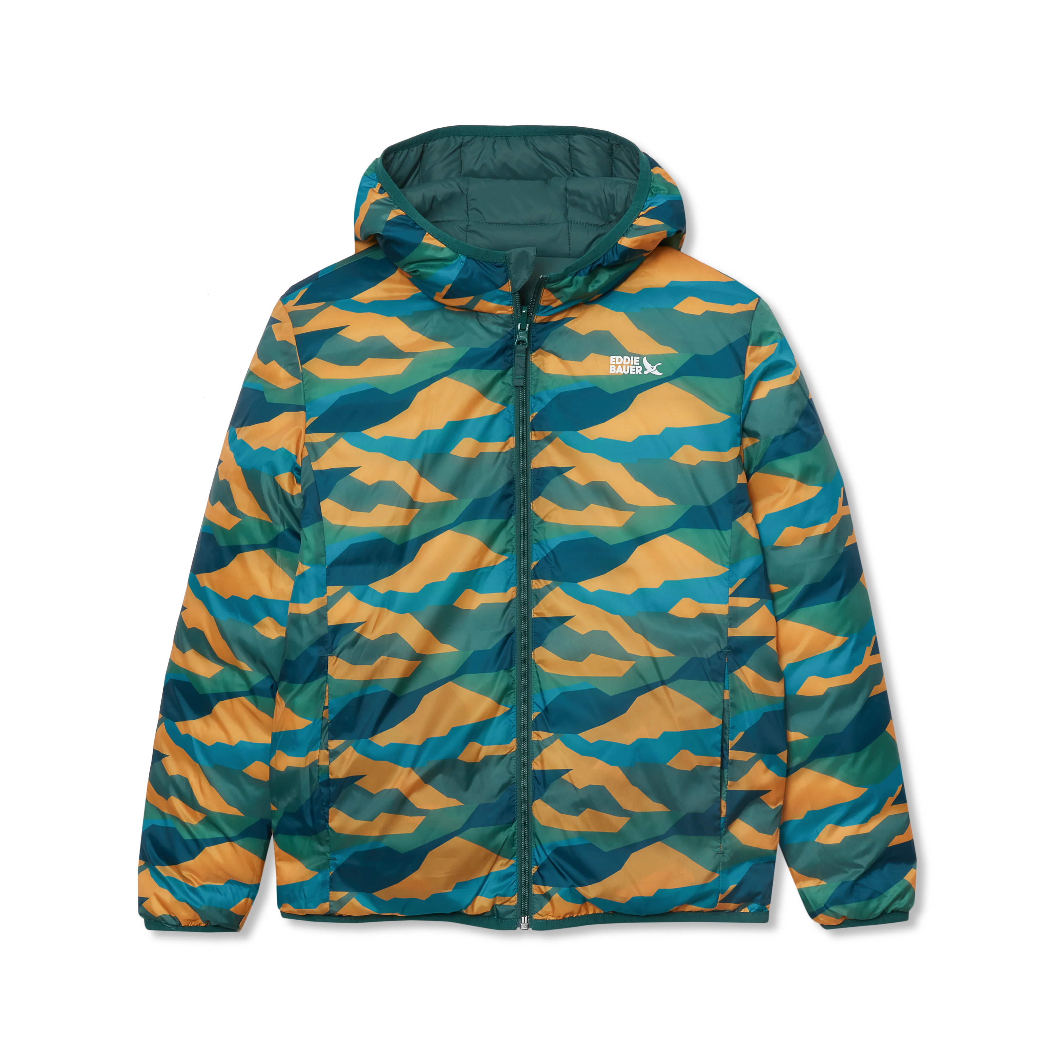 Kids Reversible Cirruslite Down Hooded Jacket