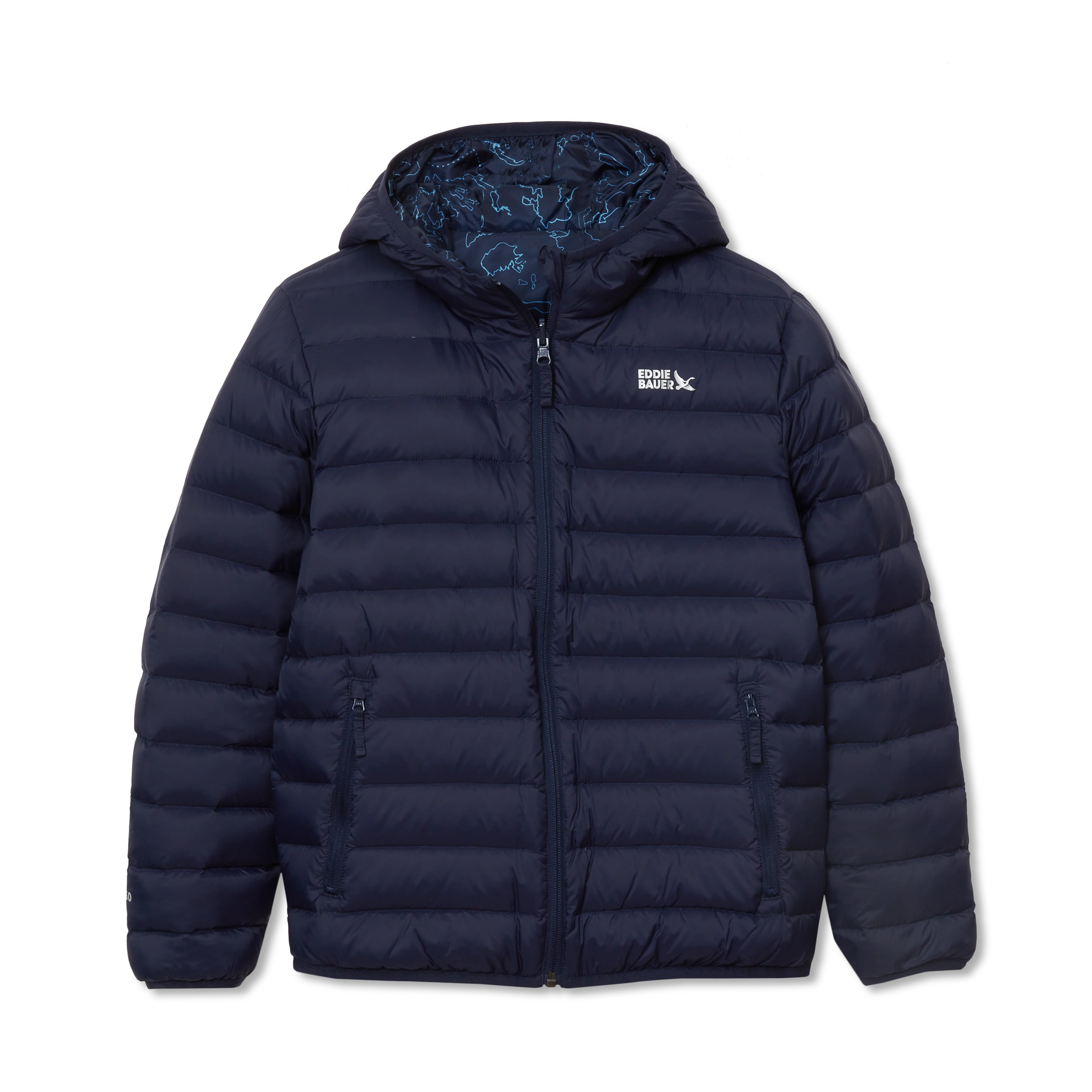 Kids Reversible Cirruslite Down Hooded Jacket