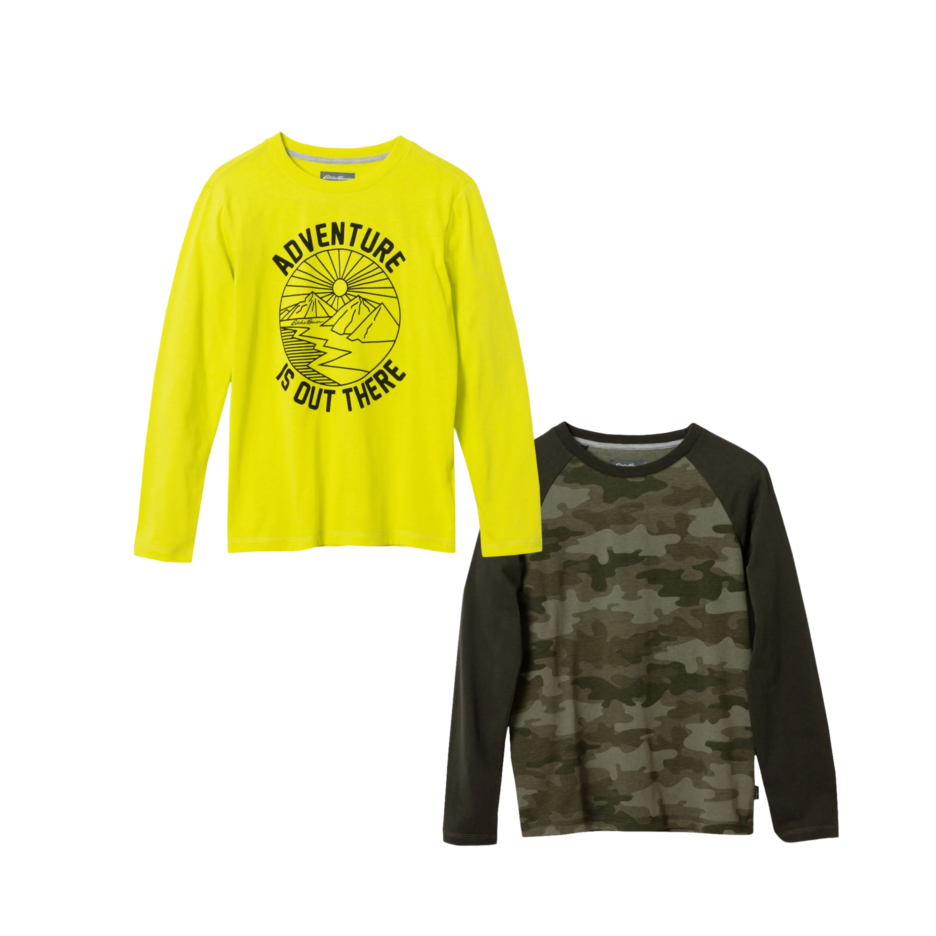 Boys Graphic Long-Sleeve T-Shirt - 2 Pack