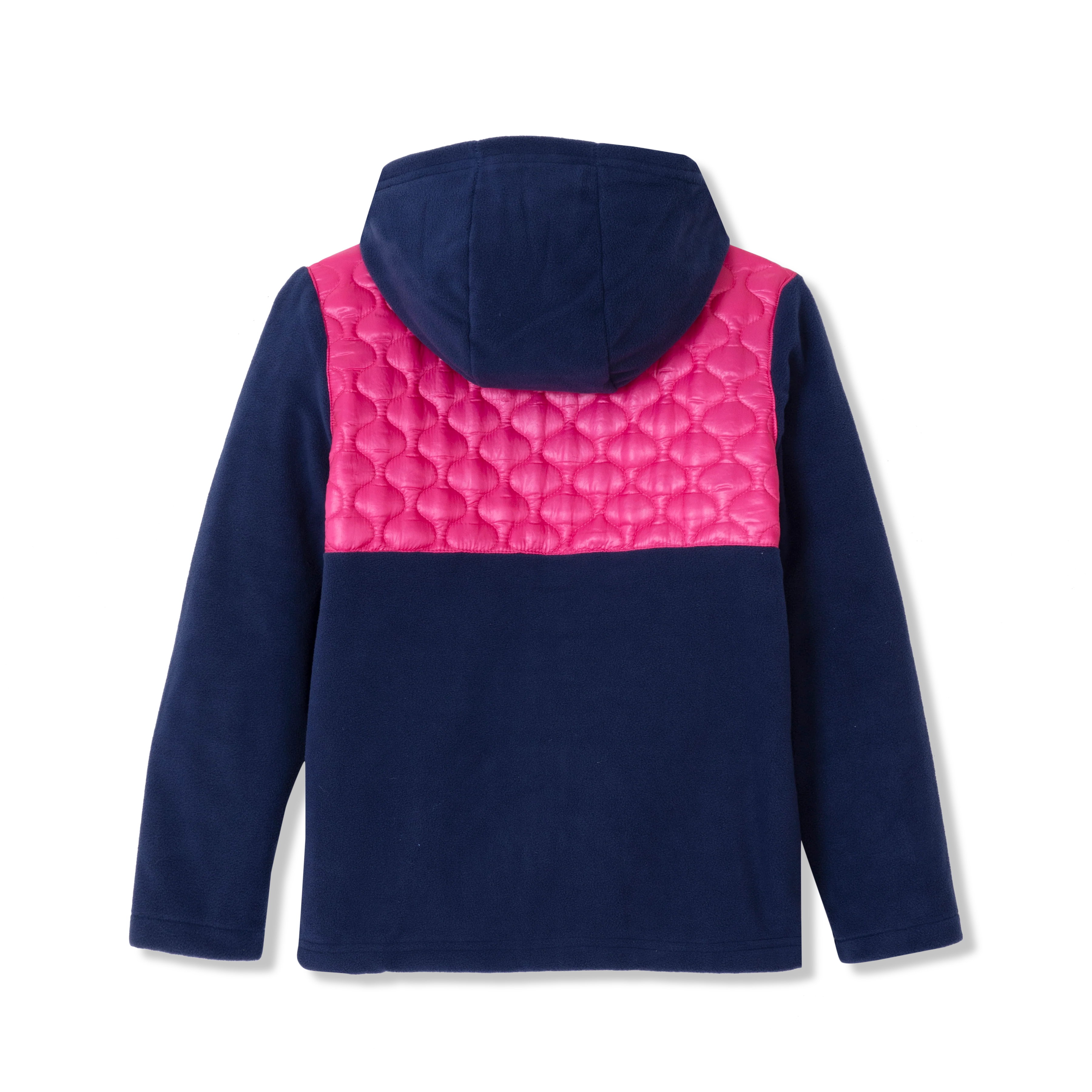 Kids Quest Fleece Mixed Media Hooded Jacket