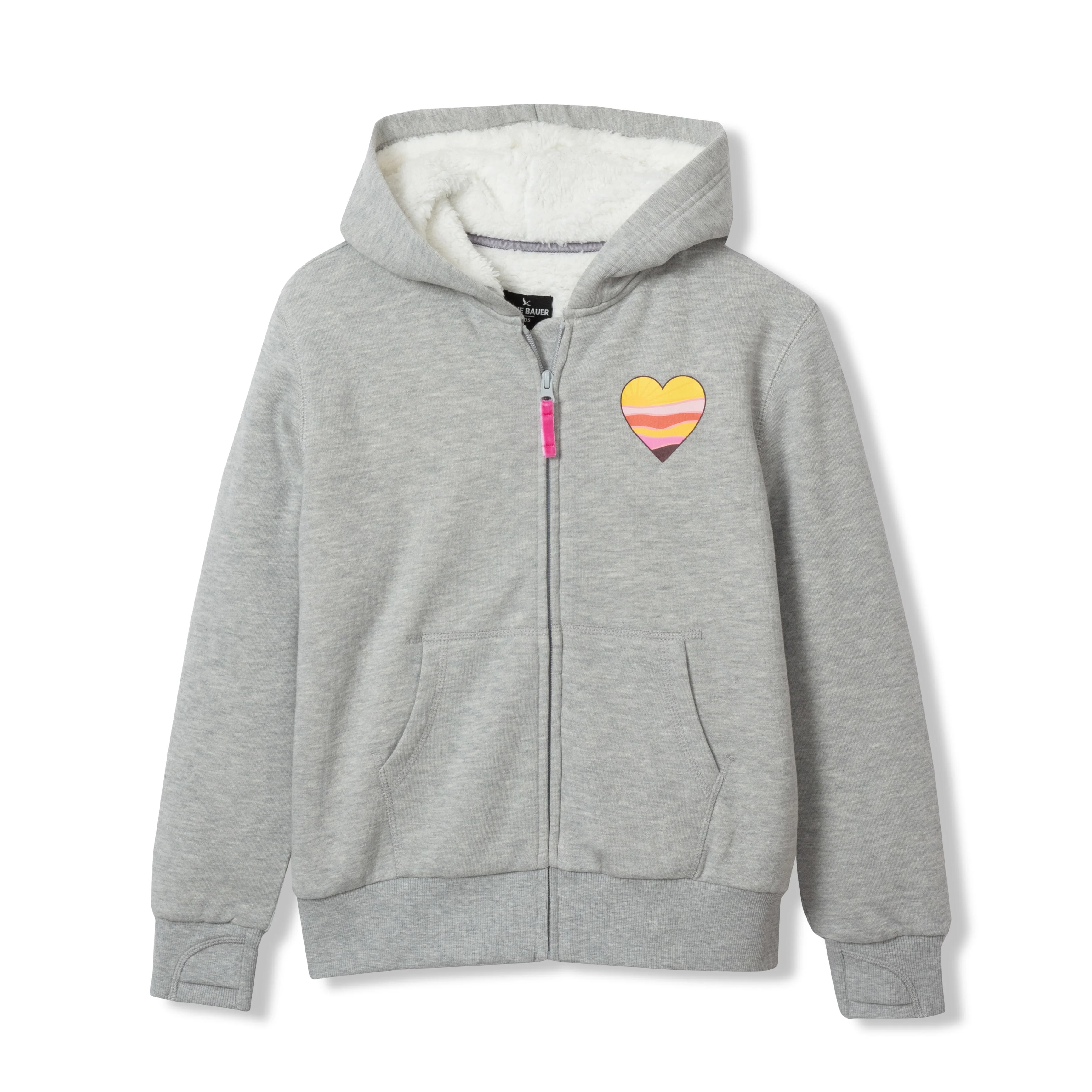16819-girls-camp-fleece-faux-shearling-lined-hoodie-1.webp Girls Camp Fleece Faux Shearling-Lined Hoodie