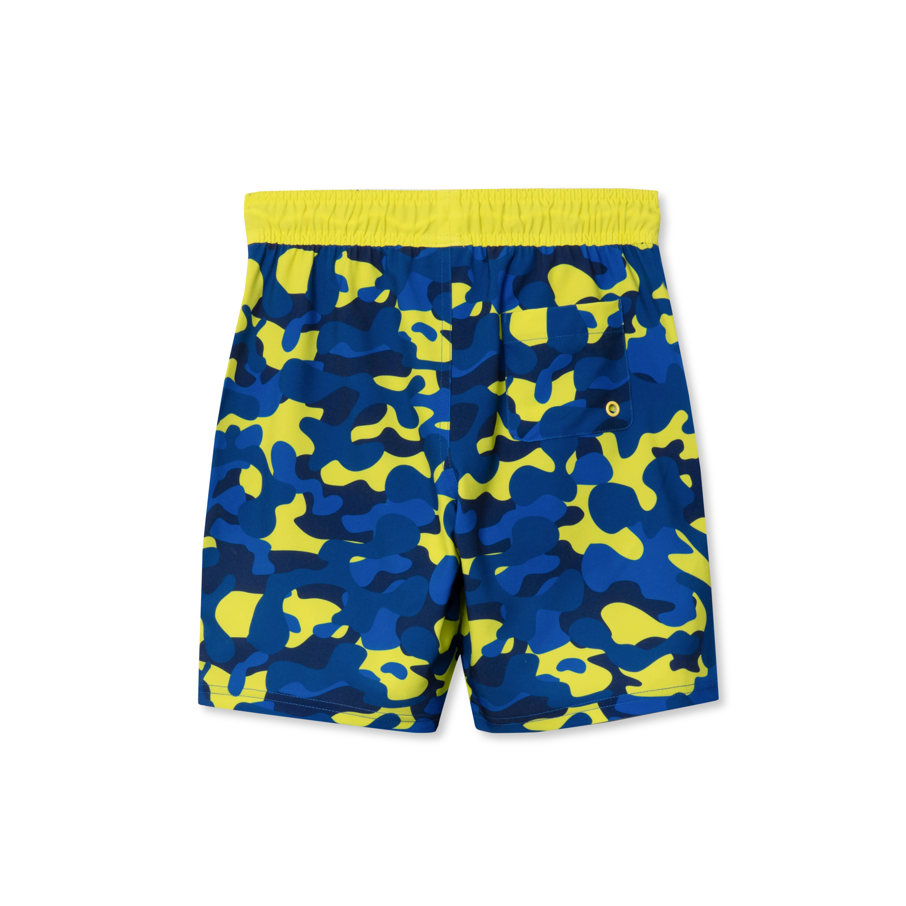 Boys Sea Spray Printed Comfort Liner Swim Shorts