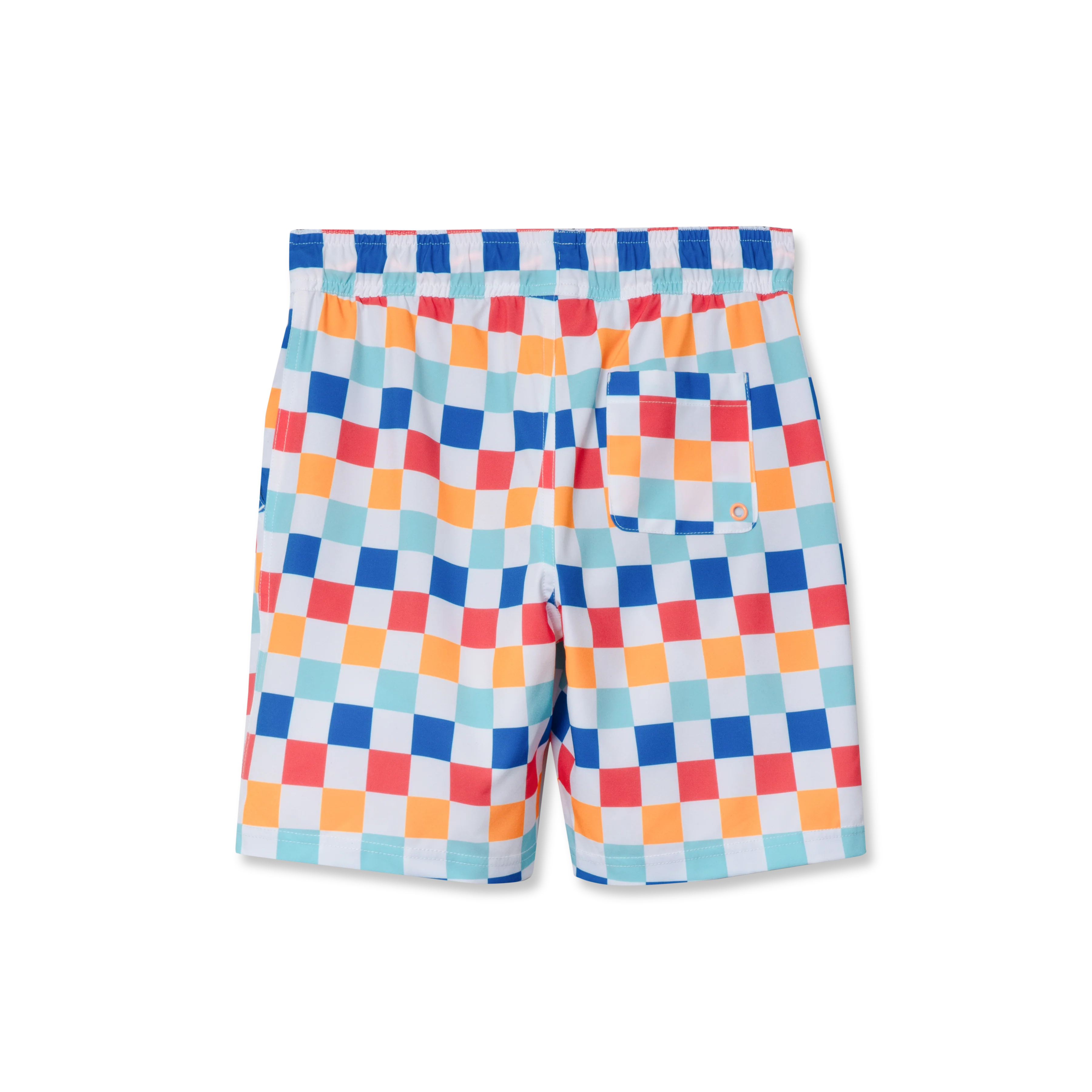 Boys Sea Spray Printed Comfort Liner Swim Shorts
