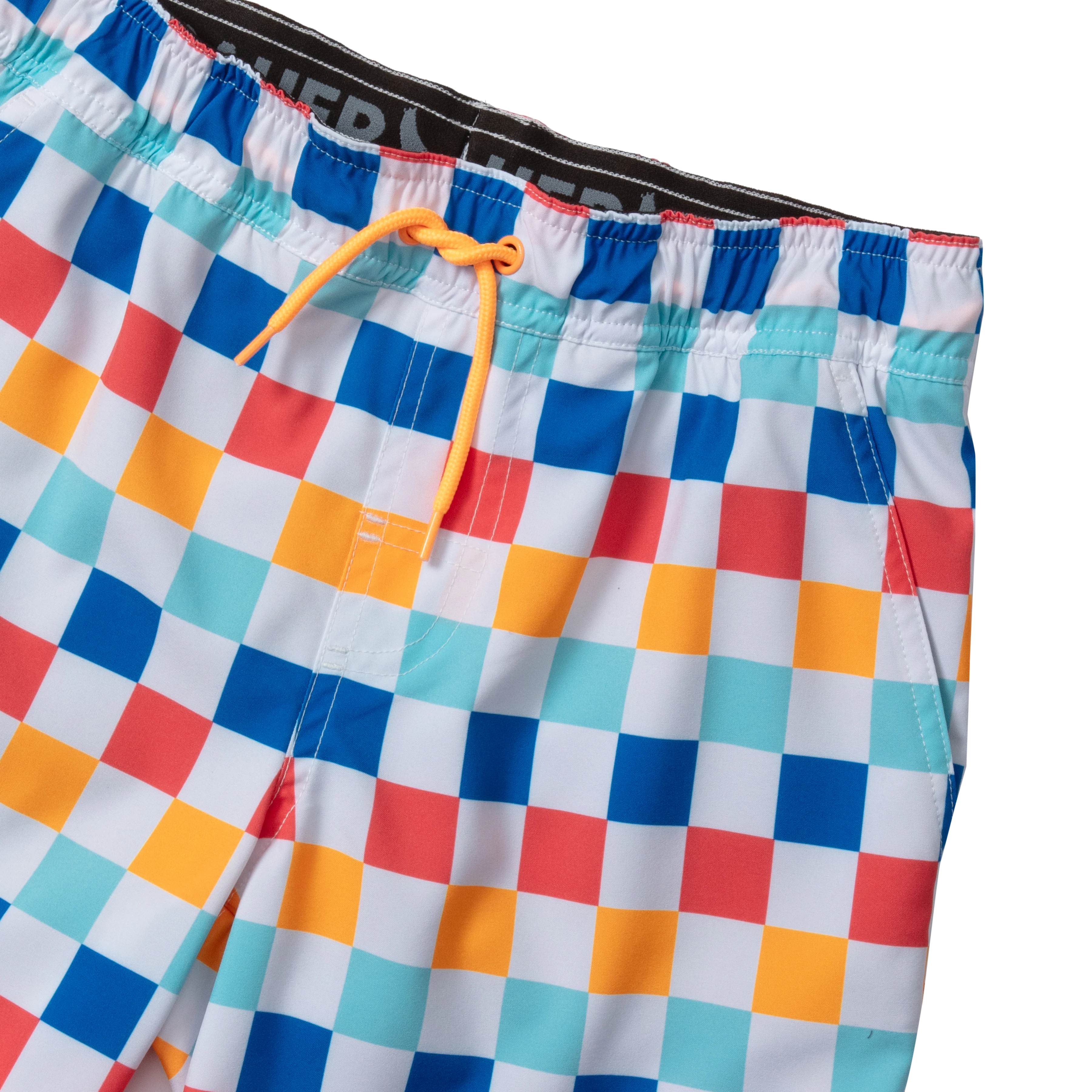 Boys Sea Spray Printed Comfort Liner Swim Shorts