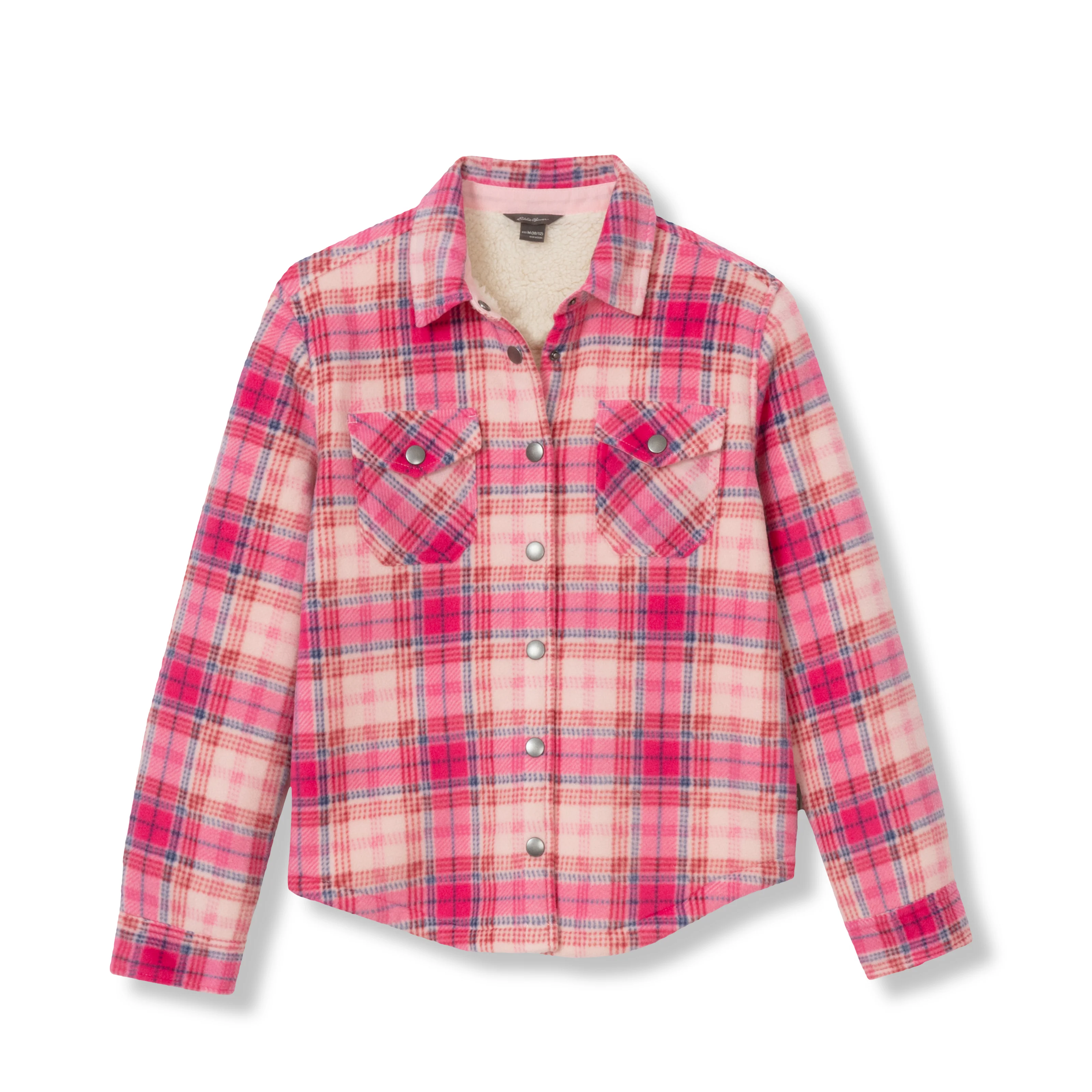 17379-girls-faux-shearling-shirt-jacket-10.webp Girls Faux Shearling Shirt Jacket