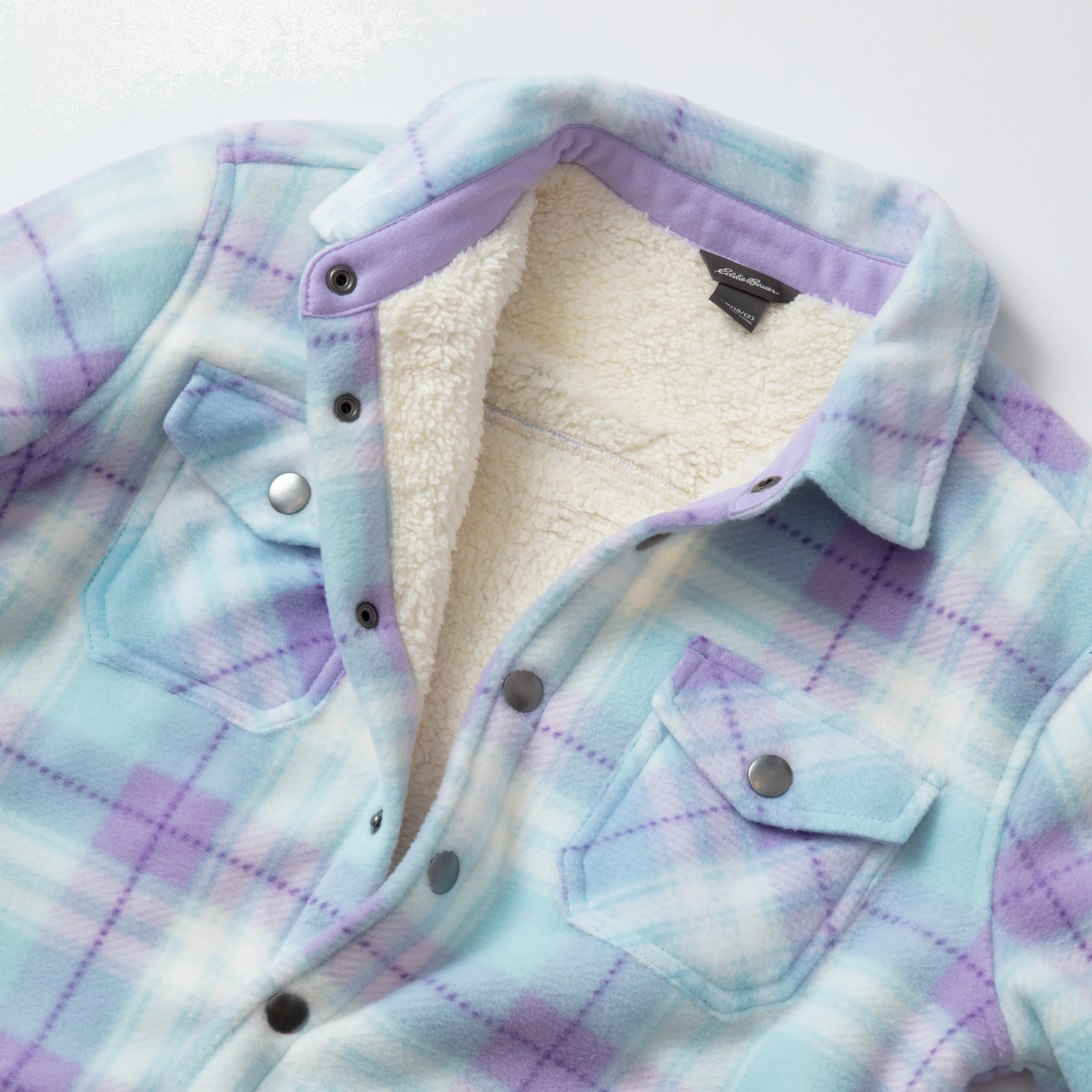 17379-girls-faux-shearling-shirt-jacket-9.webp Girls Faux Shearling Shirt Jacket