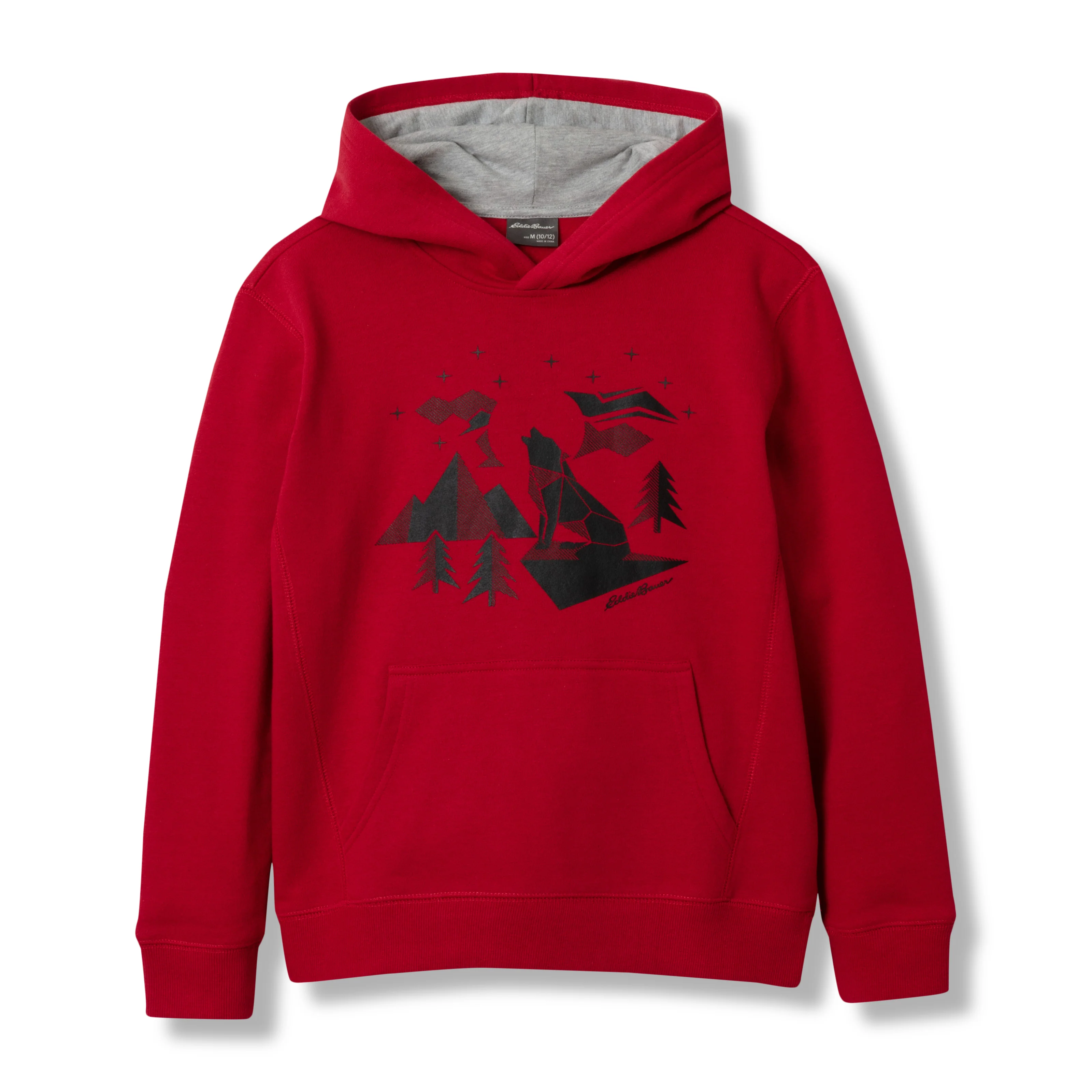 Boys Graphic Camp Fleece Hoodie