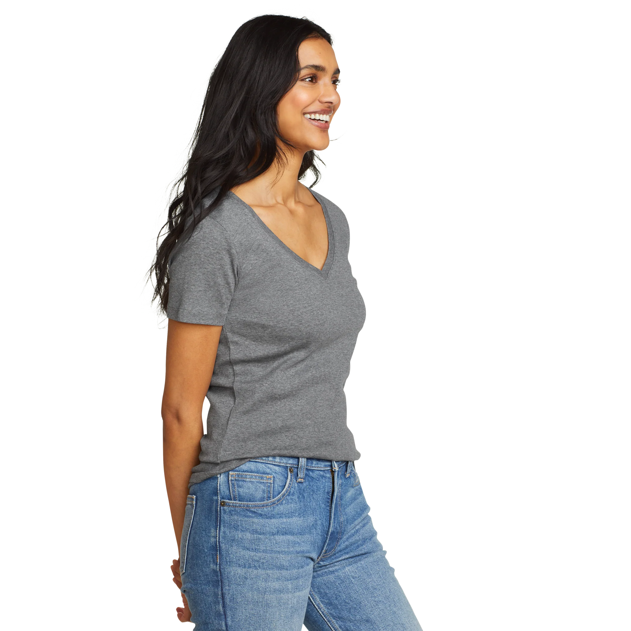 Women's Fav Short-Sleeve V-Neck T-Shirt