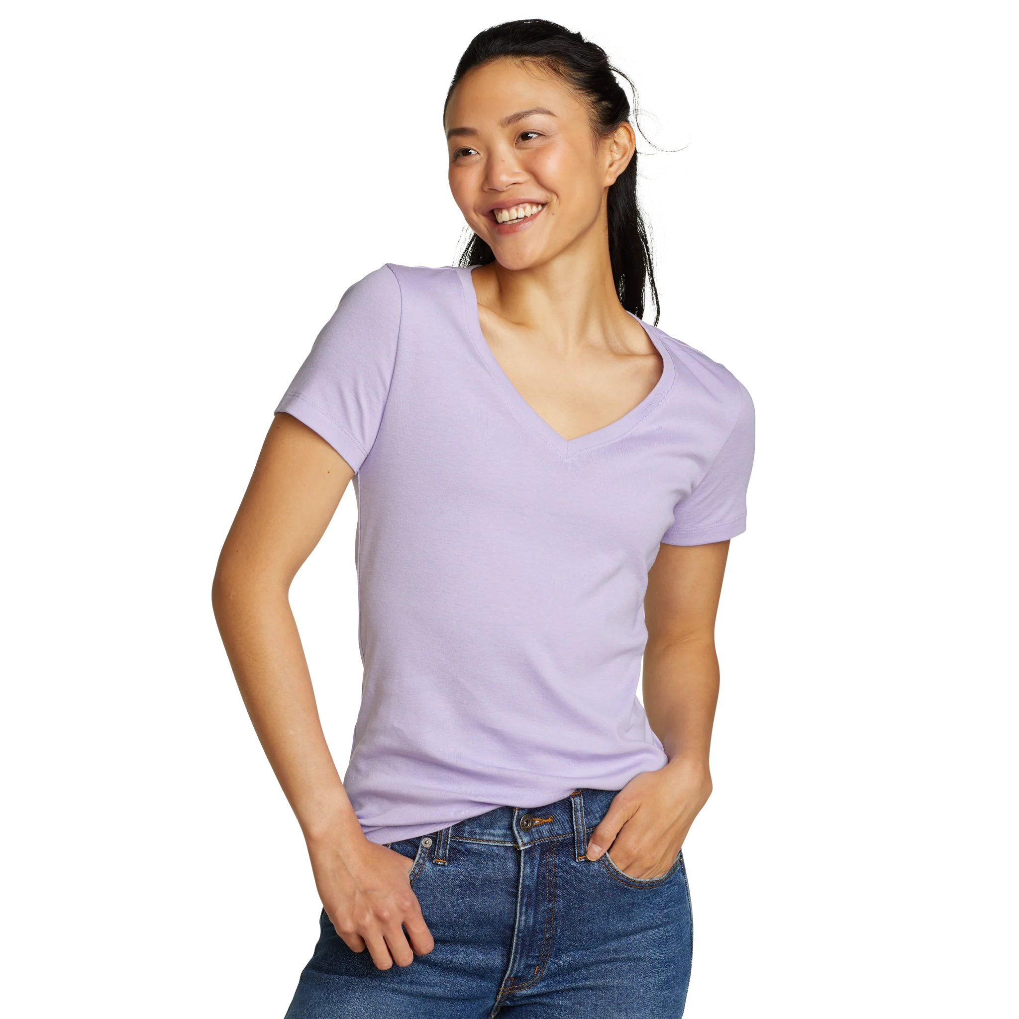 Women's Fav Short-Sleeve V-Neck T-Shirt