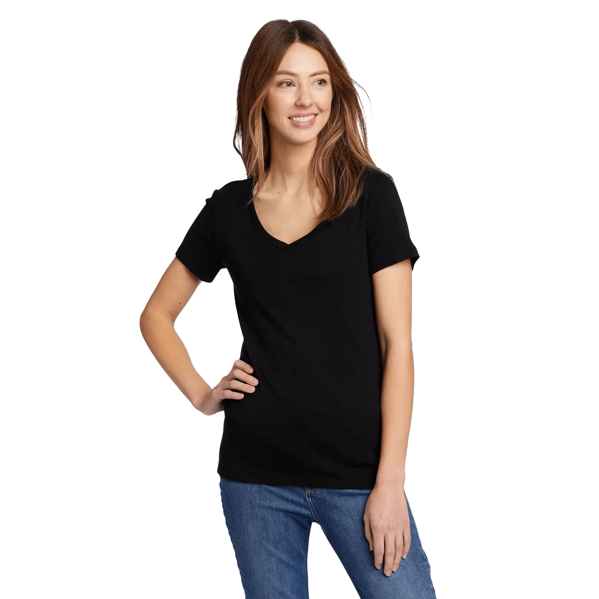 Women's Fav Short-Sleeve V-Neck T-Shirt