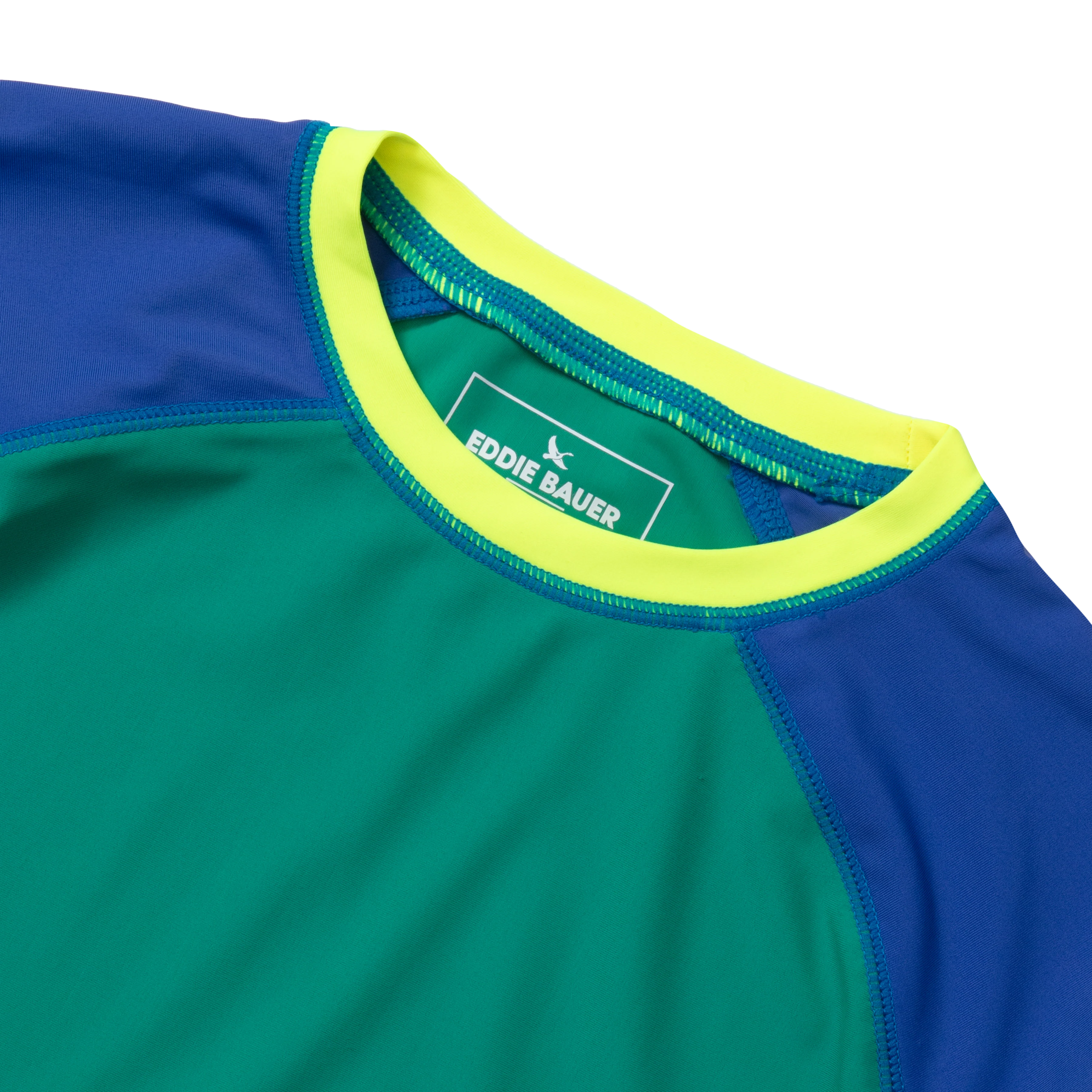 Boys Sea Spray Colorblock LS Rashguard
