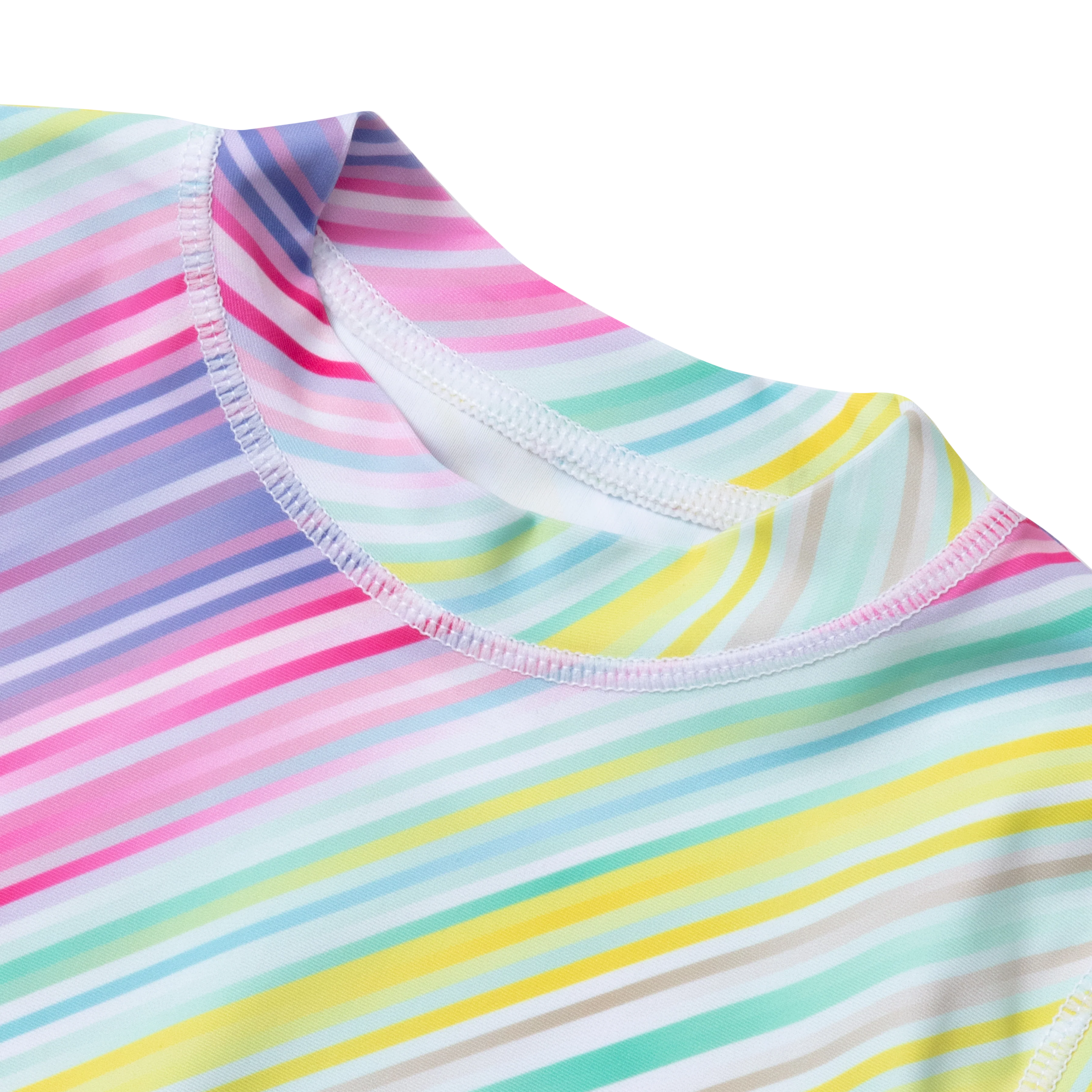 Girls Sea Spray 3 PC Short Sleeve Swim Set