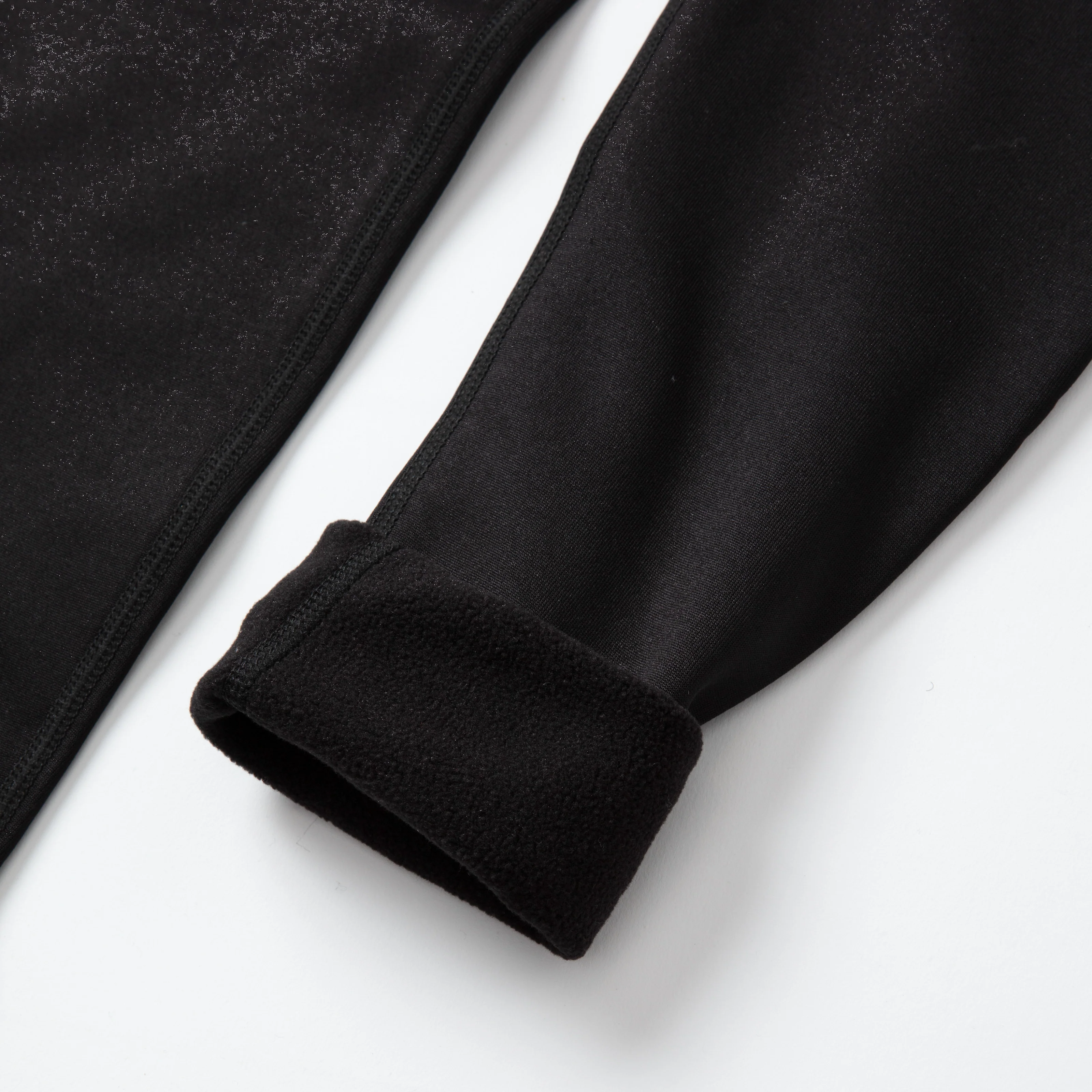 Girls Plush-Lined Leggings - Heather