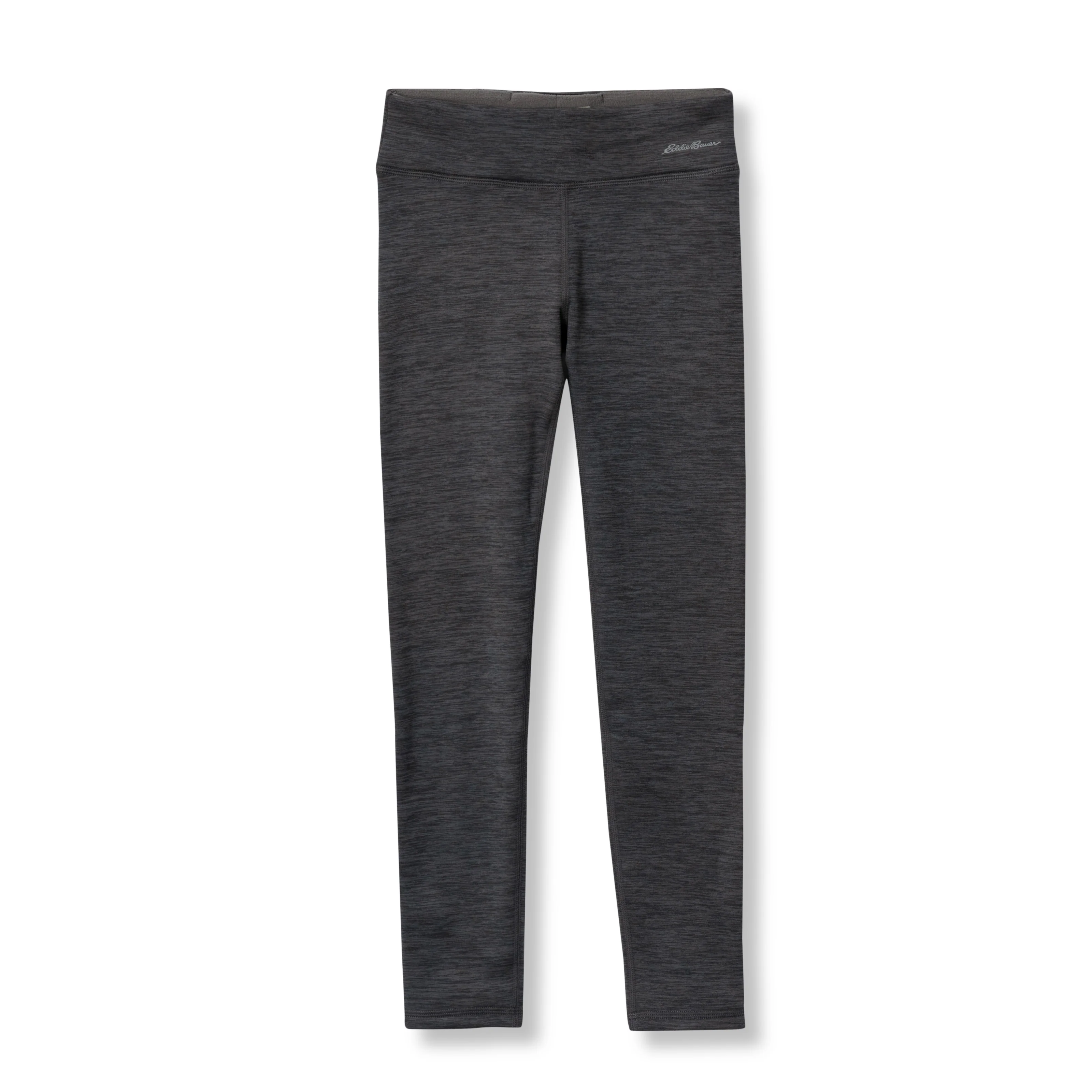 Girls Plush-Lined Leggings - Heather