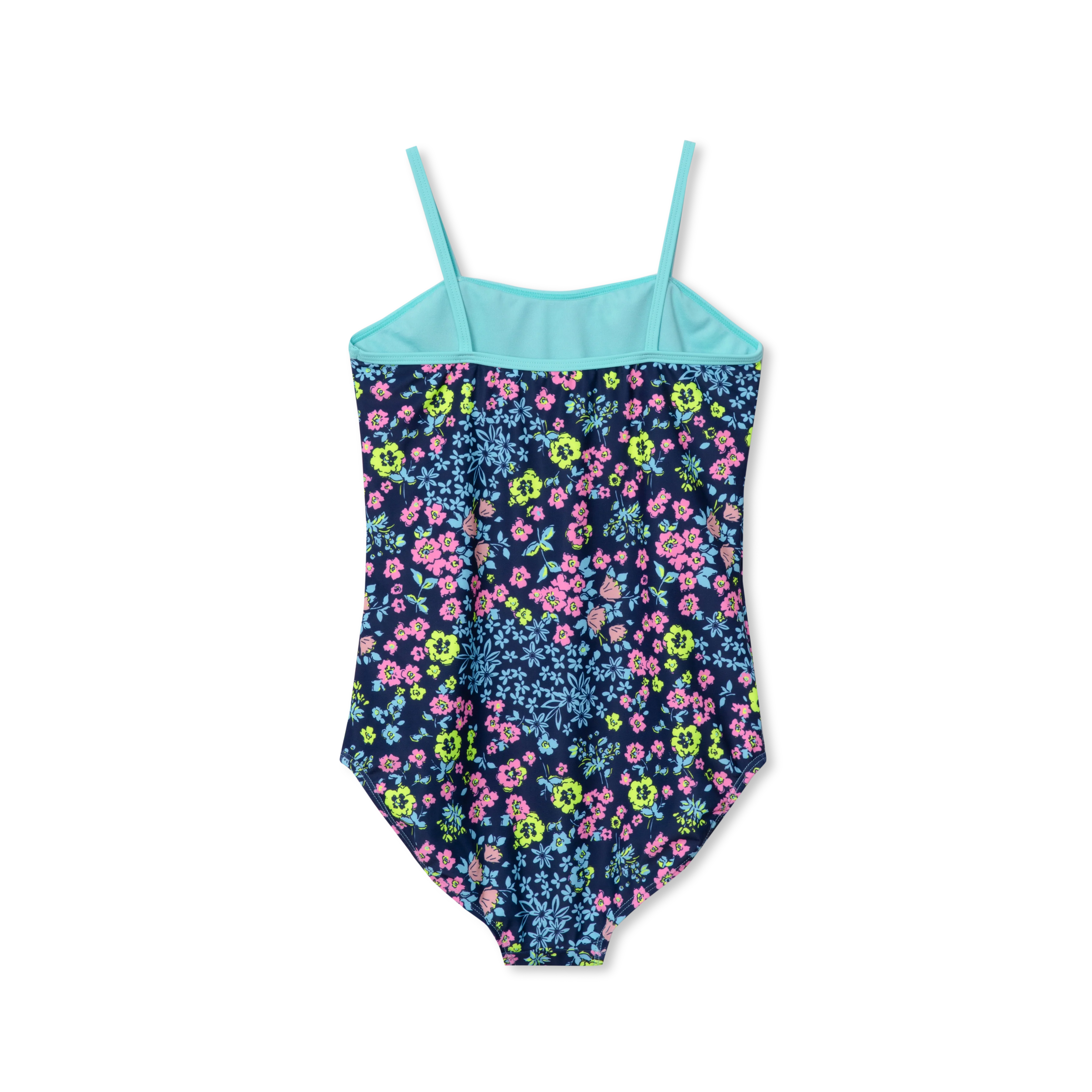 Girls Sea Spray Printed Swimsuit
