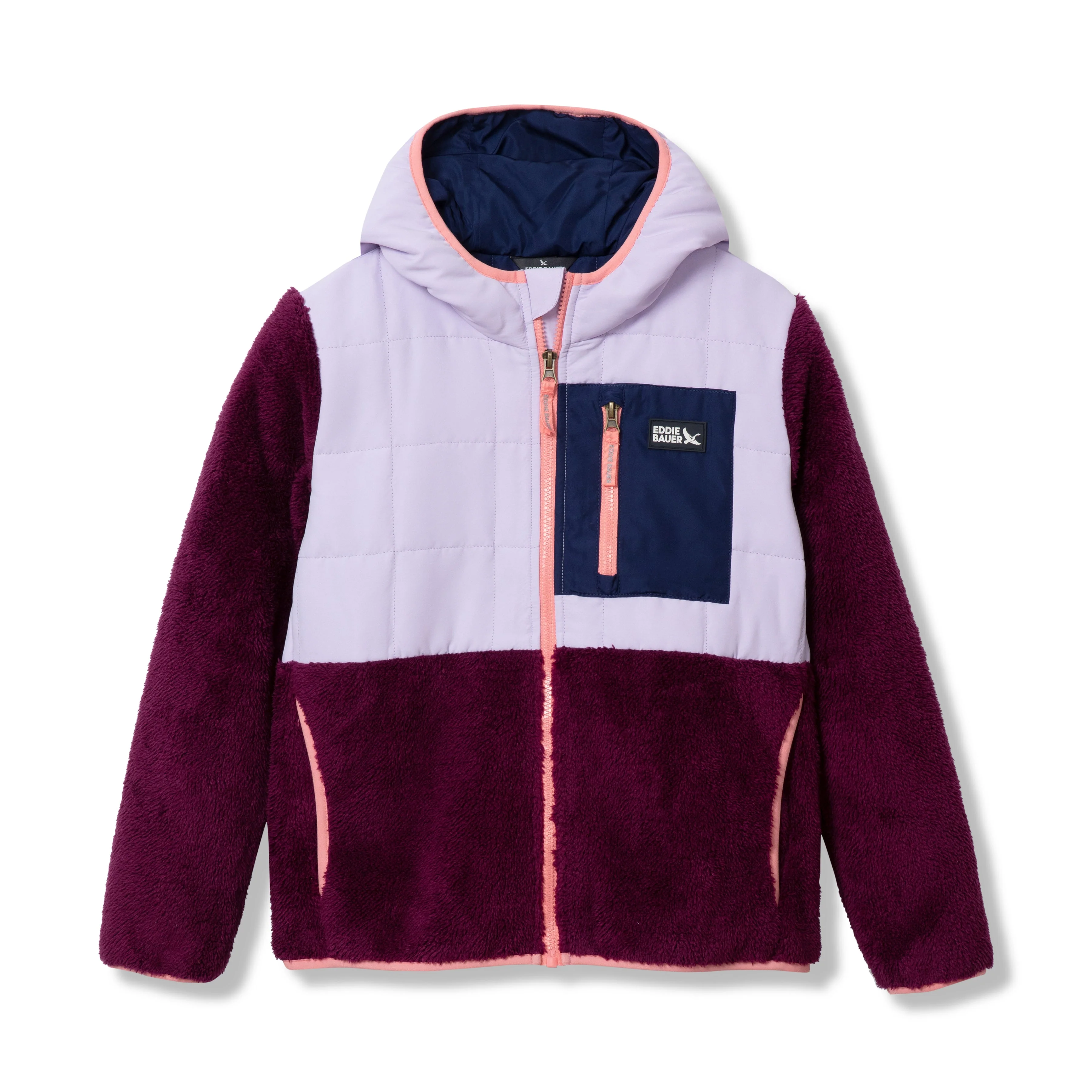 18356-kids-fleece-mixed-media-hooded-jacket-4.webp Kids Fleece Mixed Media Hooded Jacket