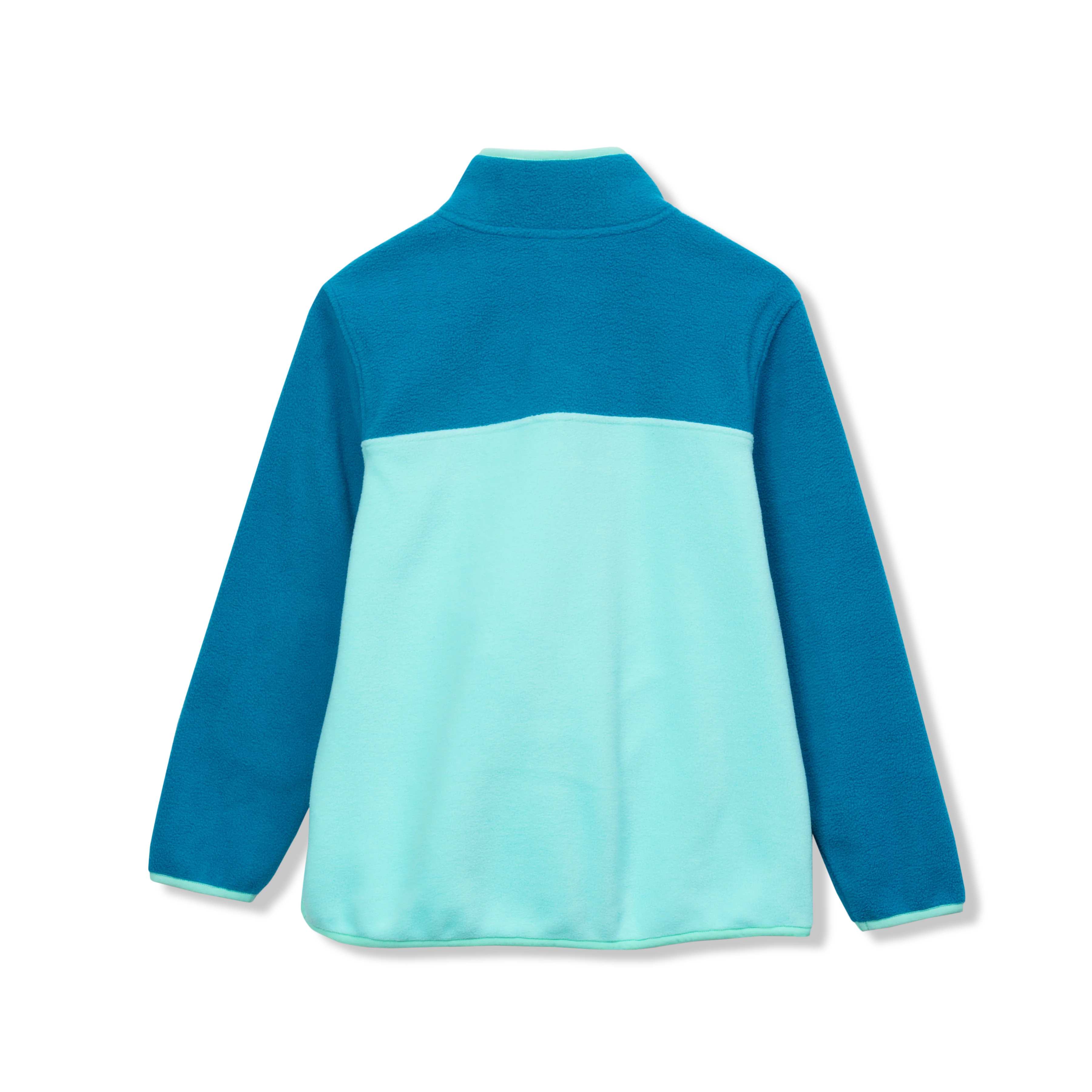Girls Quest Fleece Snap Neck Pullover
