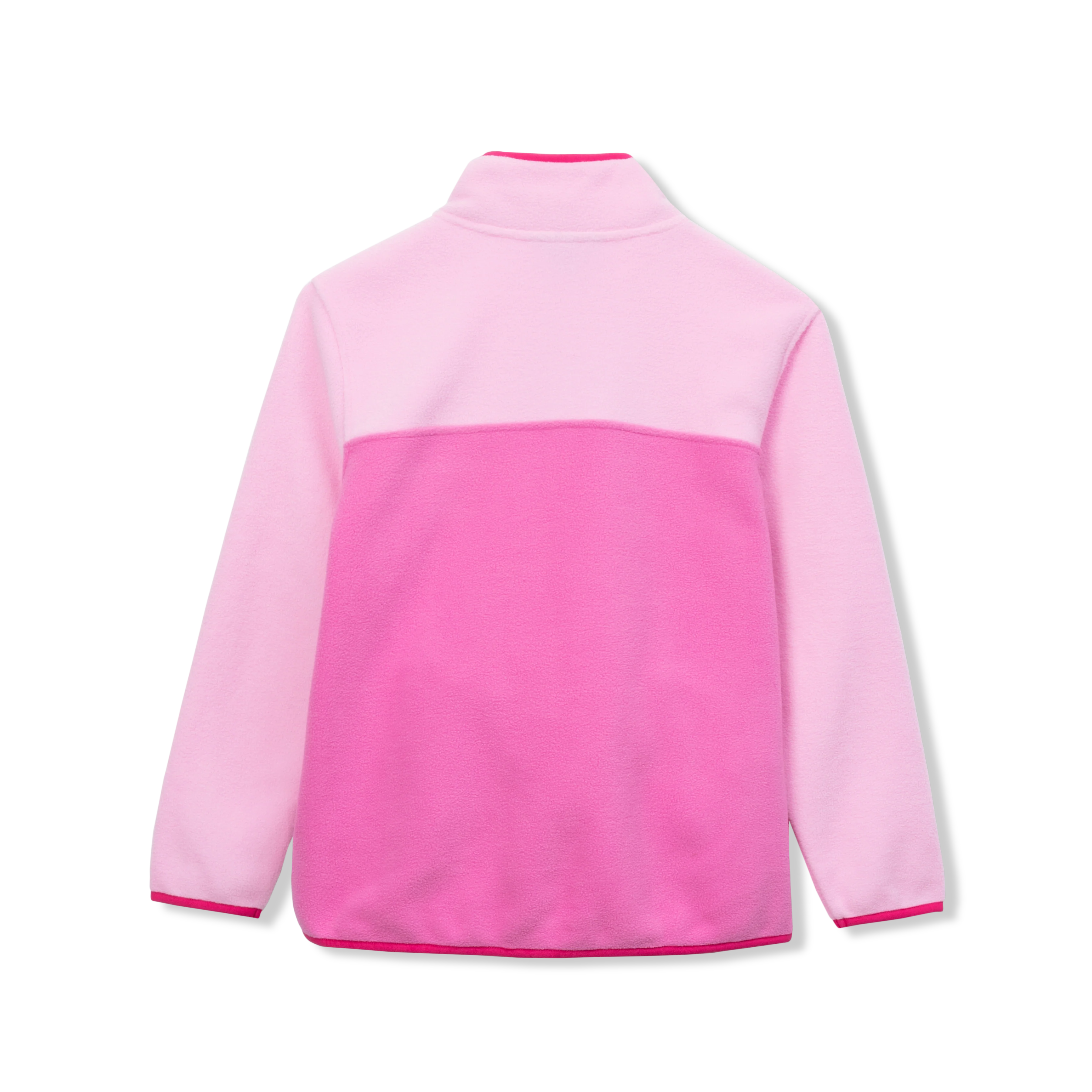 Girls Quest Fleece Snap Neck Pullover