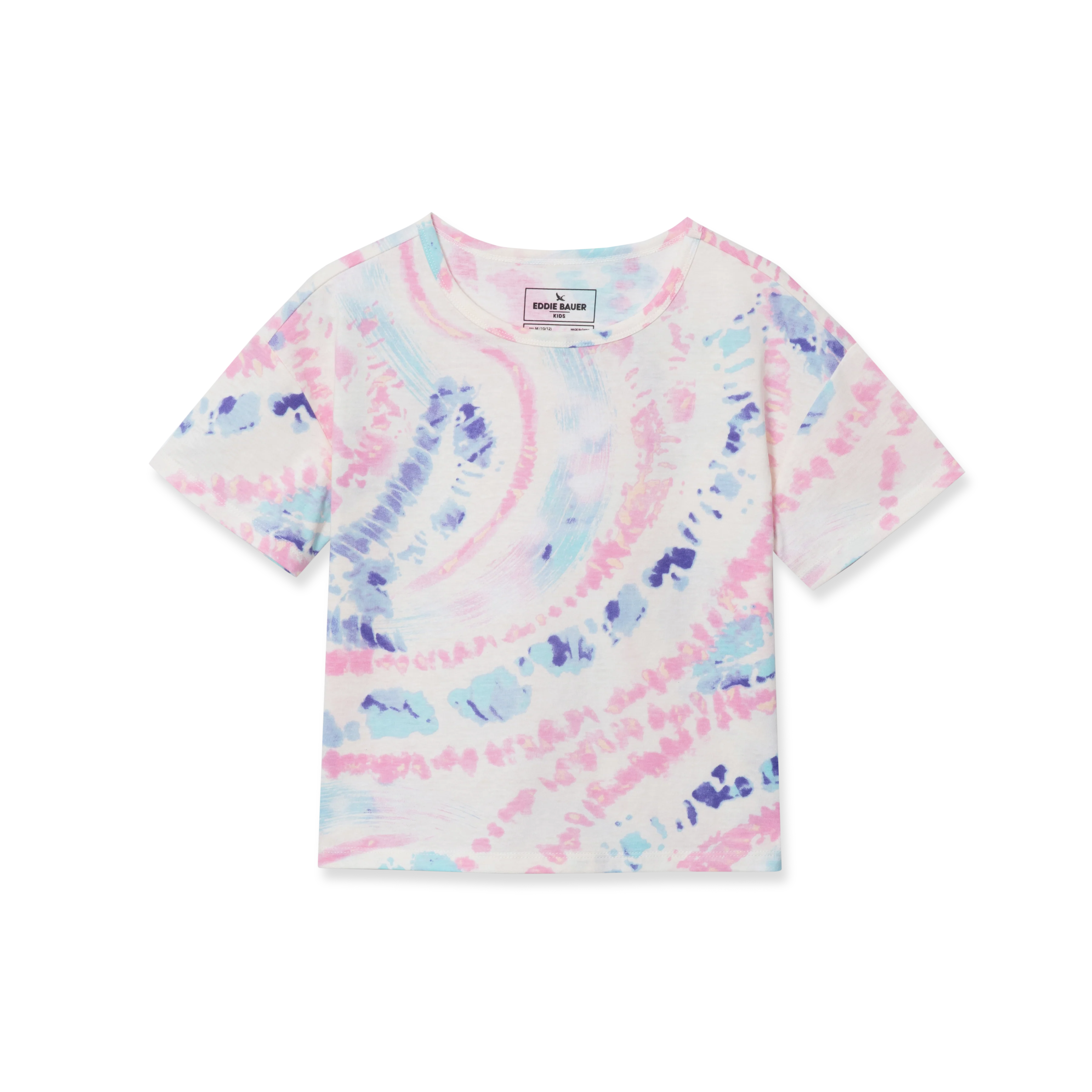 Girls Boxy Fit Printed T-Shirt
