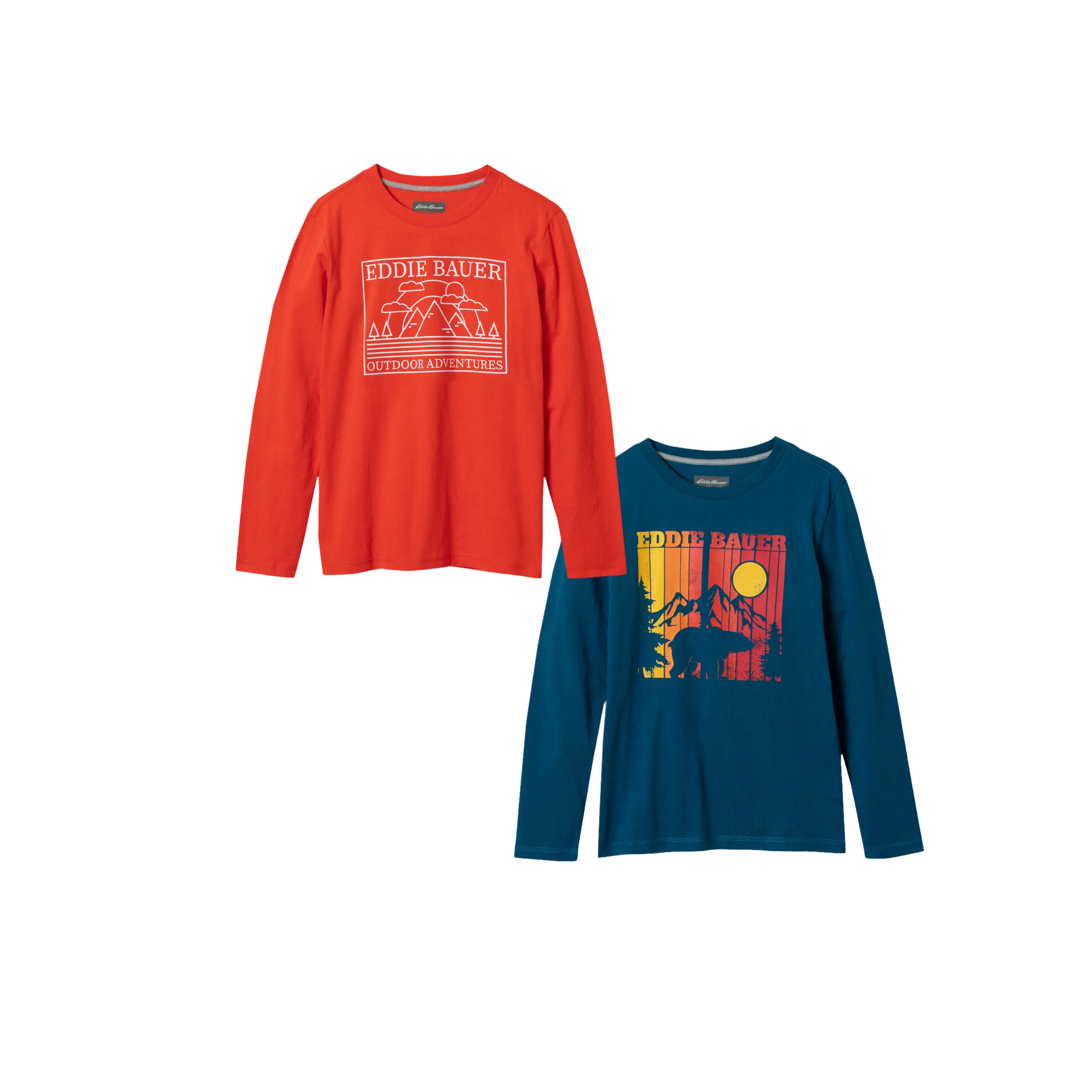 Boys Graphic Long-Sleeve T-Shirt - 2 Pack