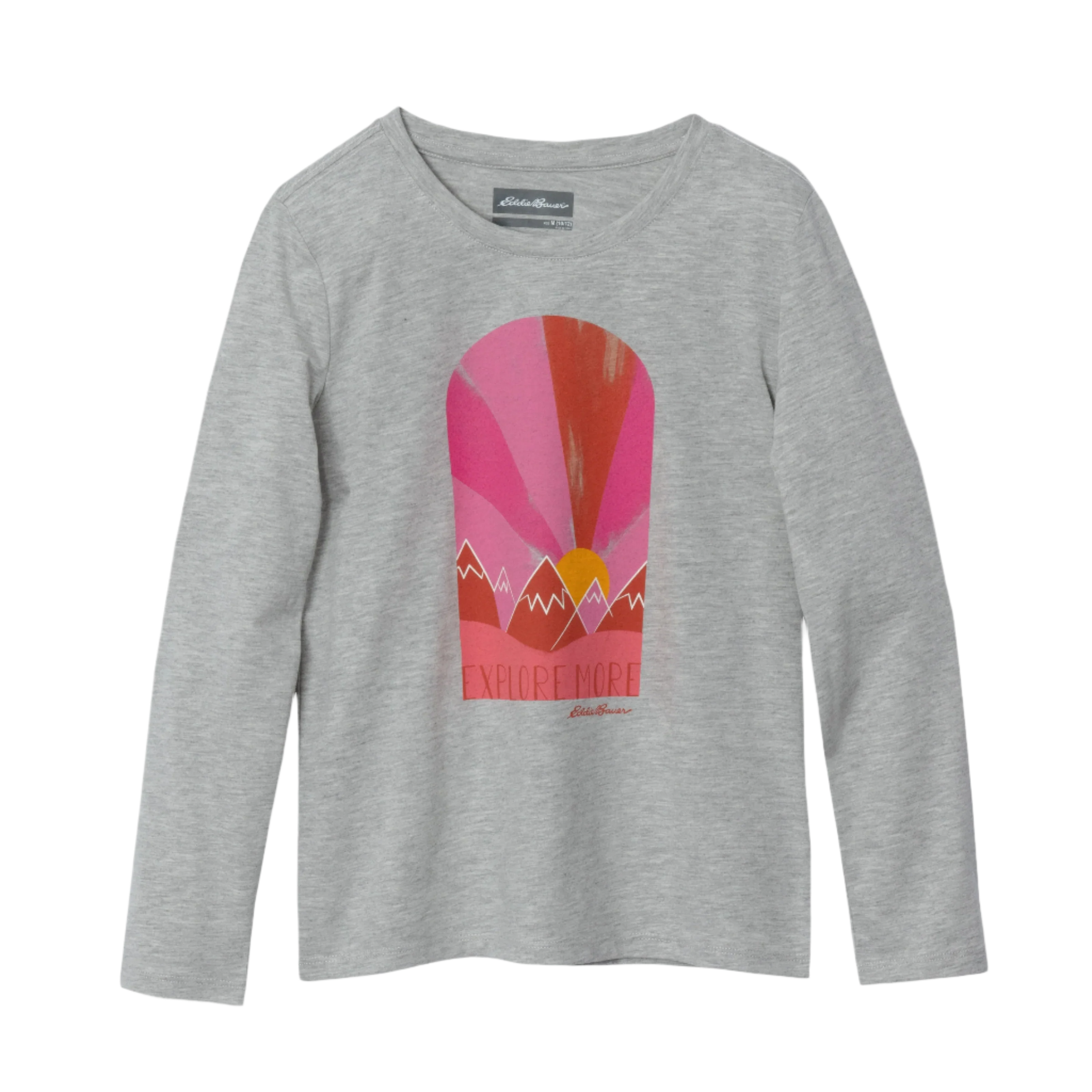 Girls Graphic Long-Sleeve T-Shirt - 2 Pack