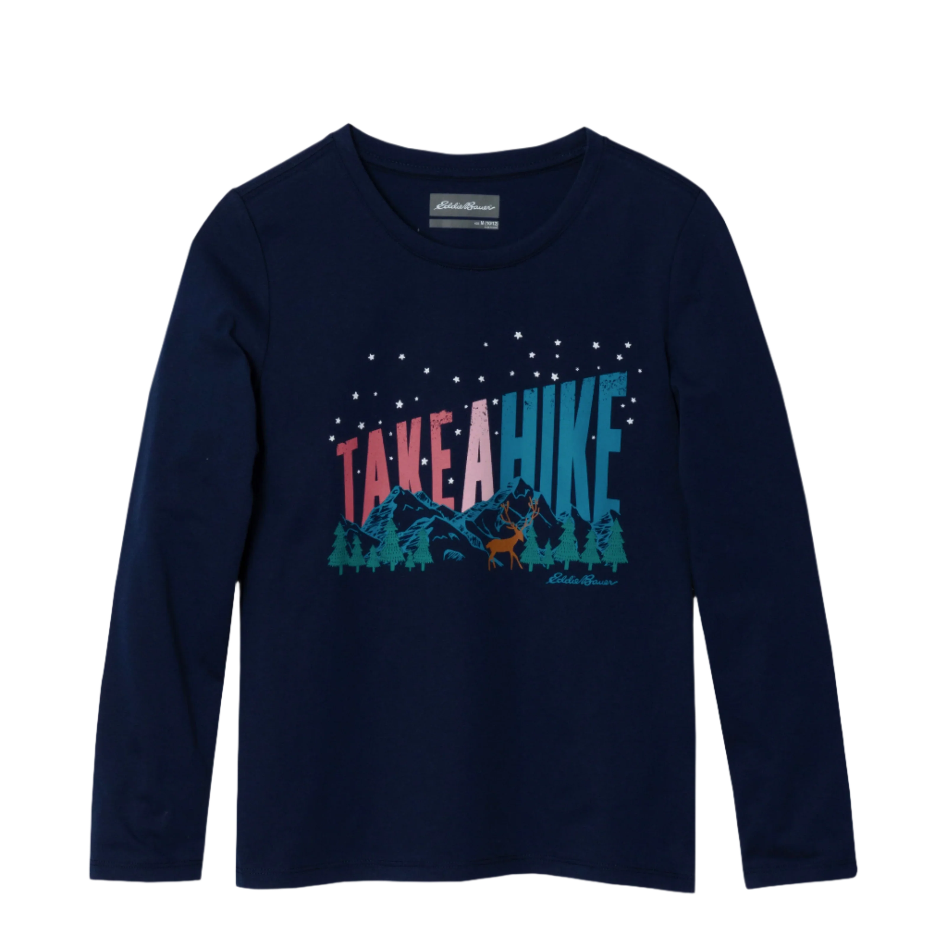 Girls Graphic Long-Sleeve T-Shirt - 2 Pack