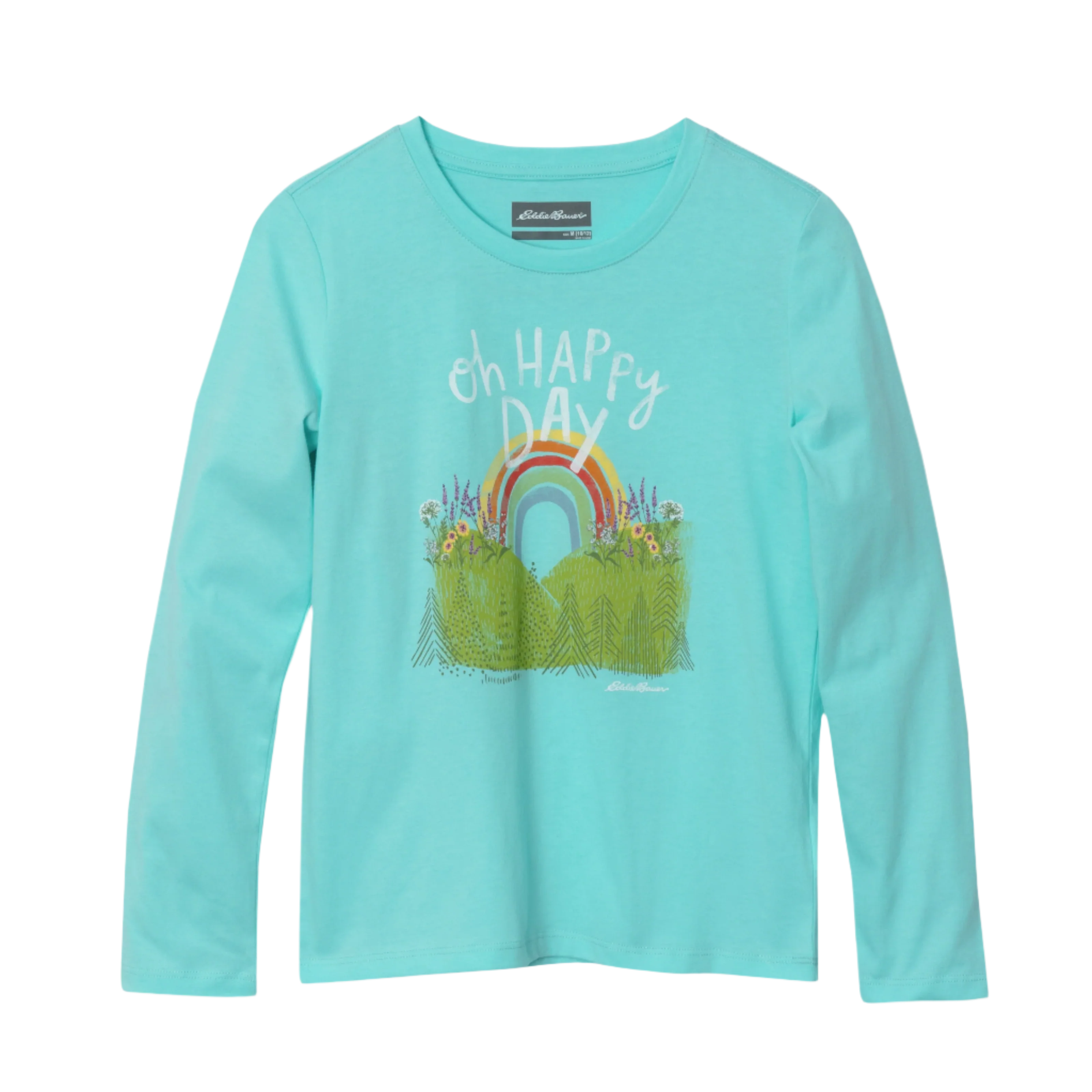 Girls Graphic Long-Sleeve T-Shirt - 2 Pack