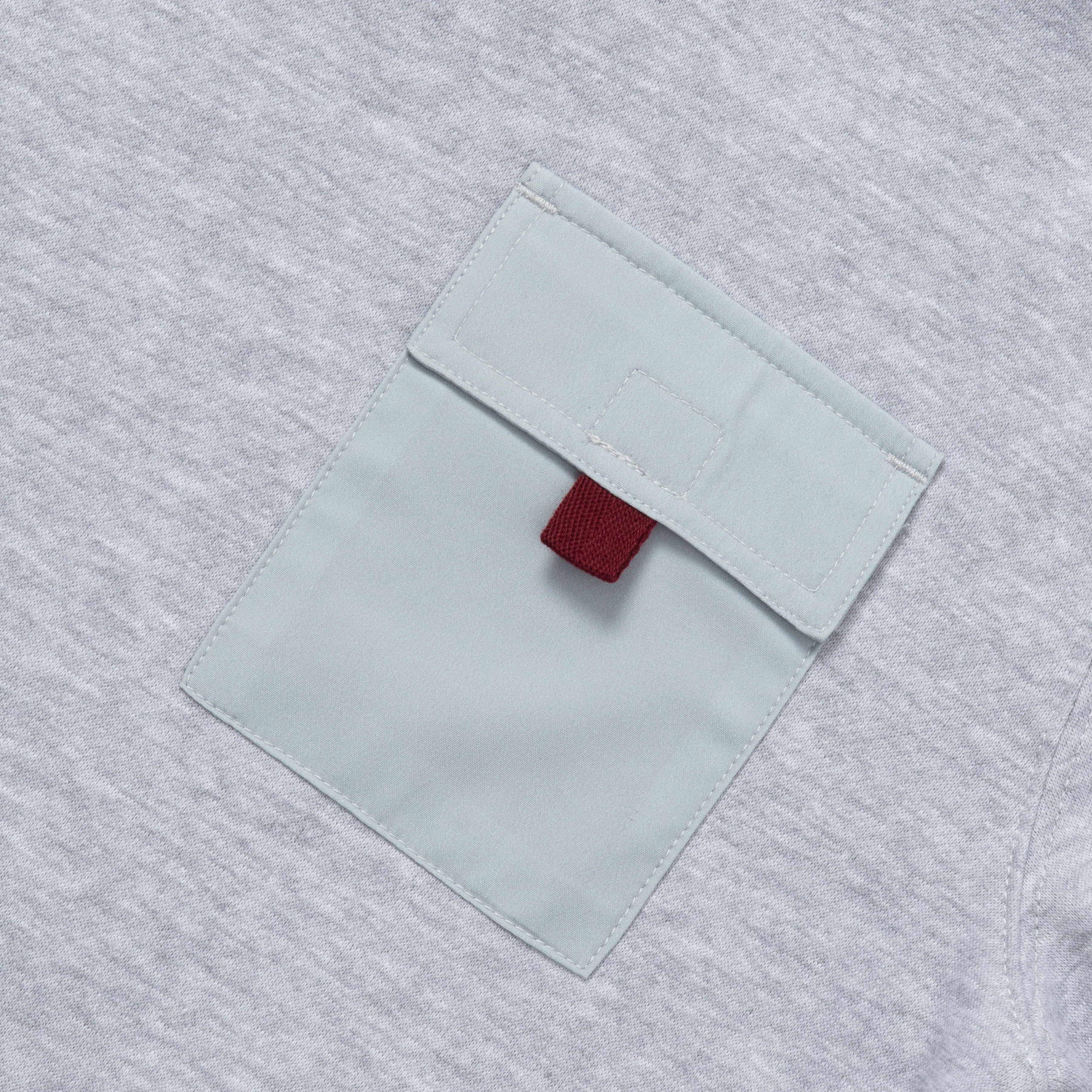 Boys Camp Fleece Pocket Crewneck