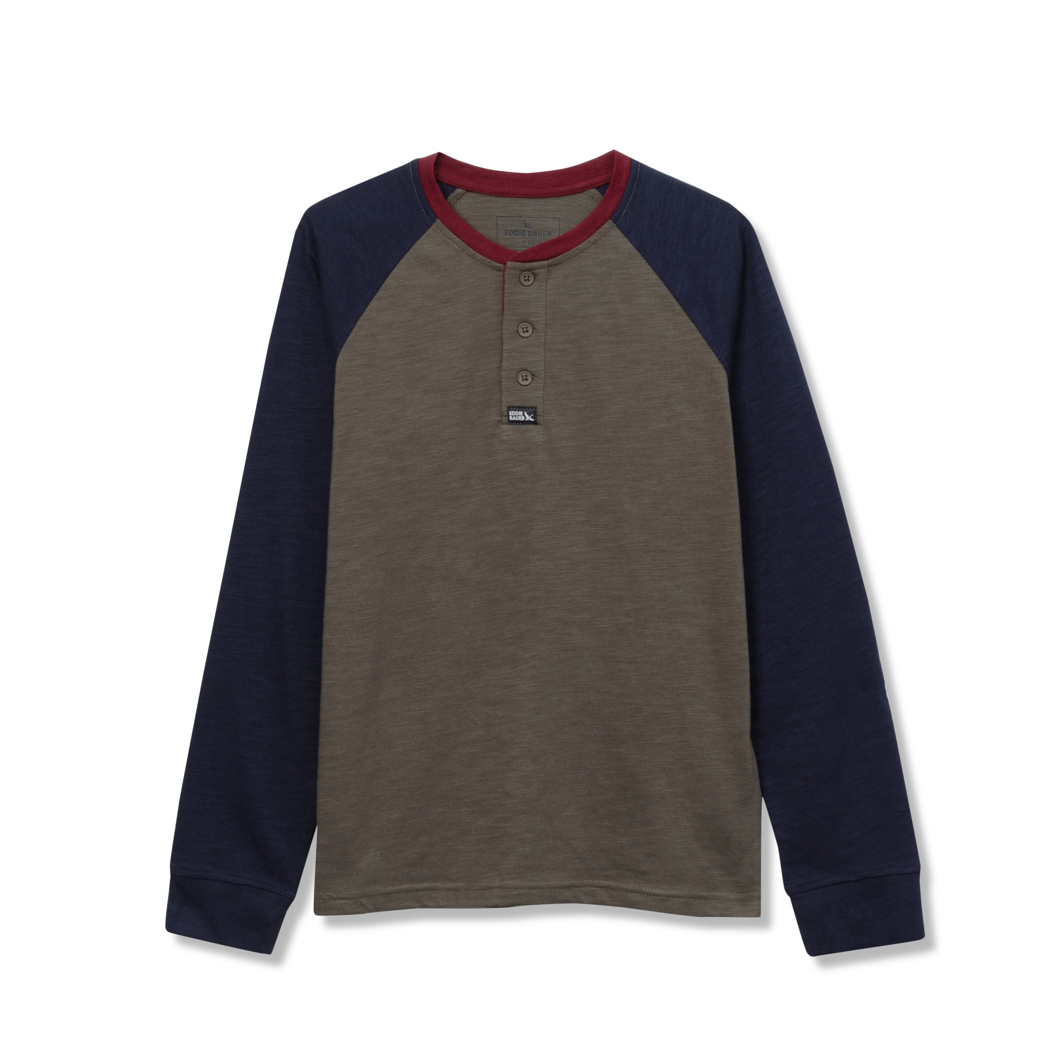 Boys Basin Henley Shirt