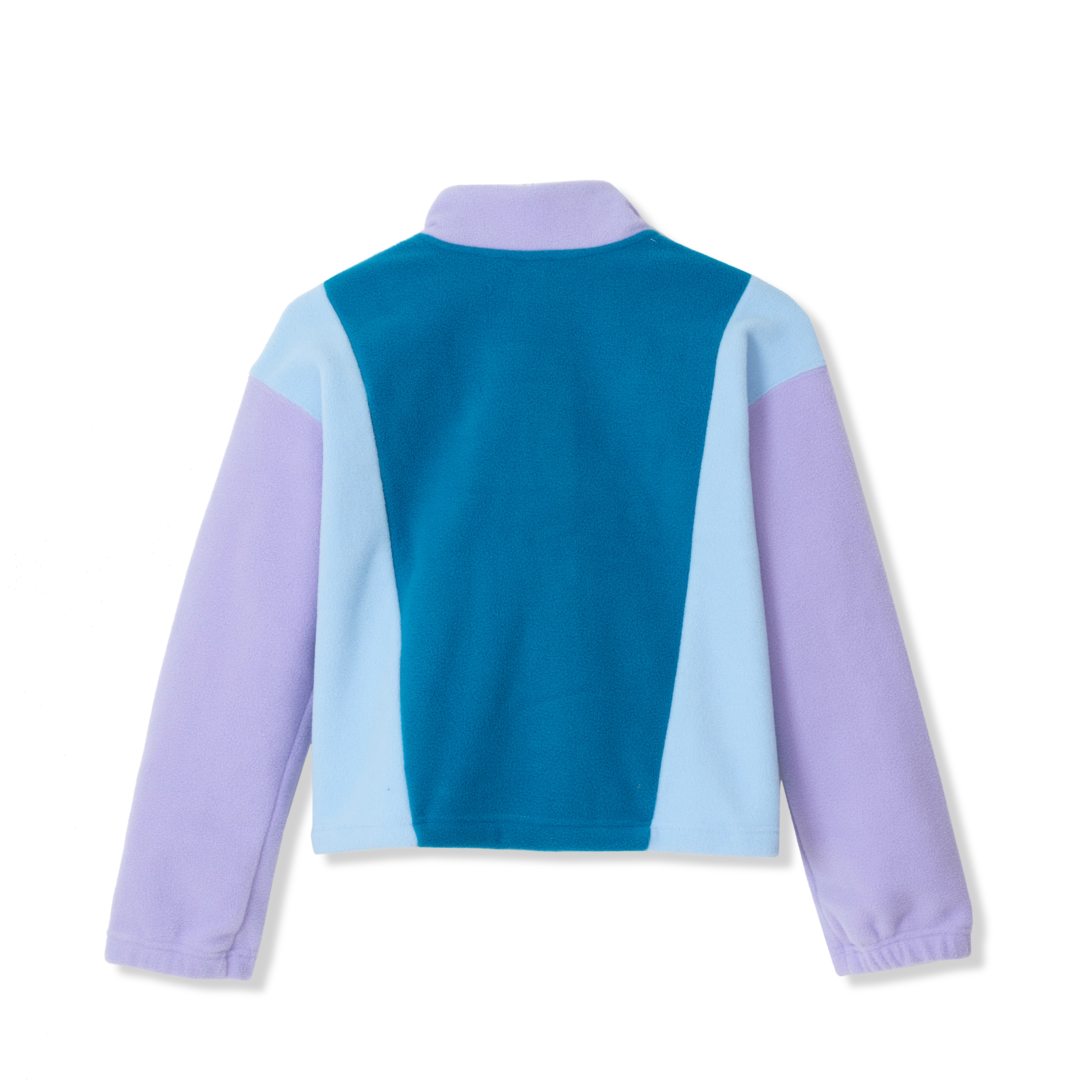 Girls Quest Fleece Colorblock Full Zip Jacket