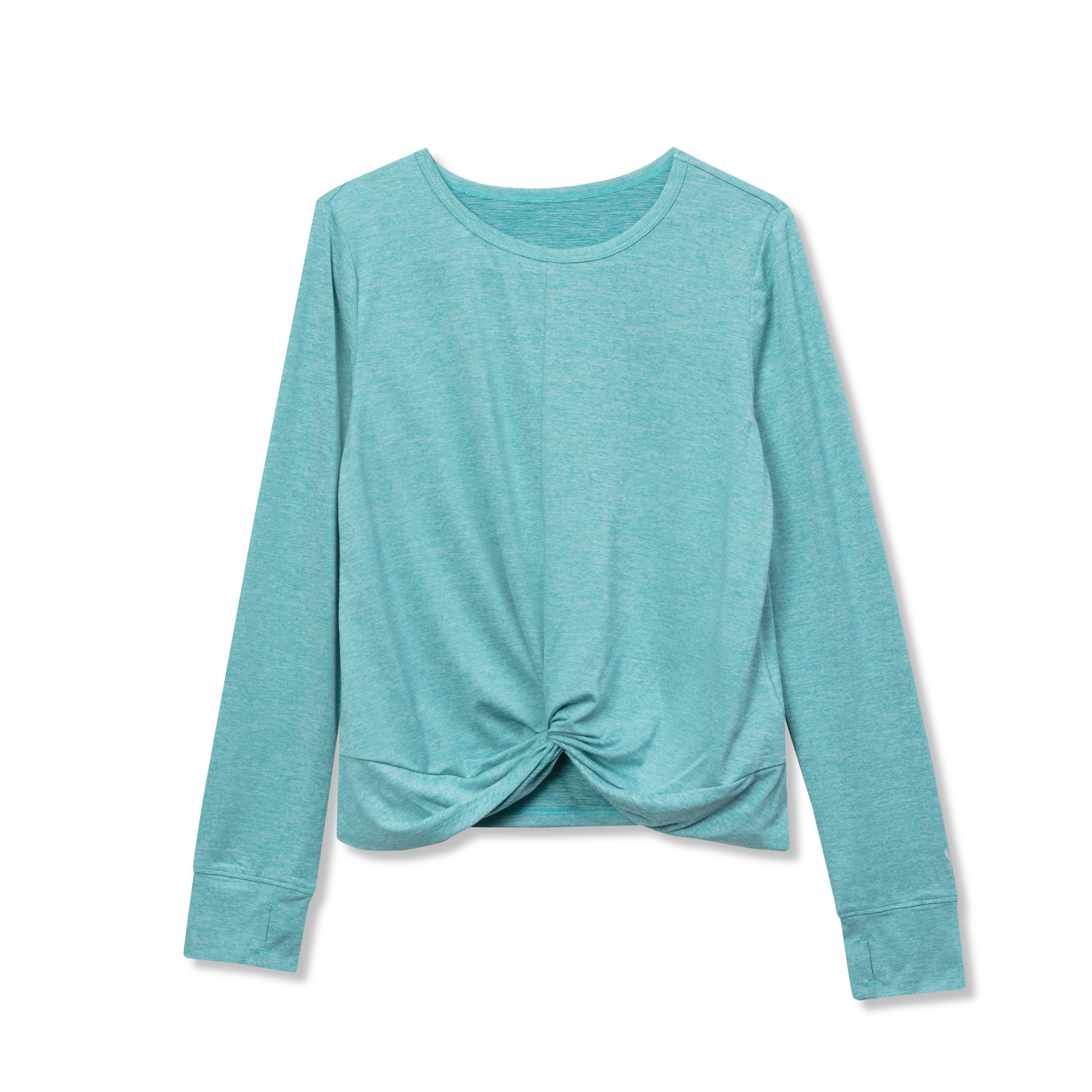 Girls Trail Twist Front LS Top