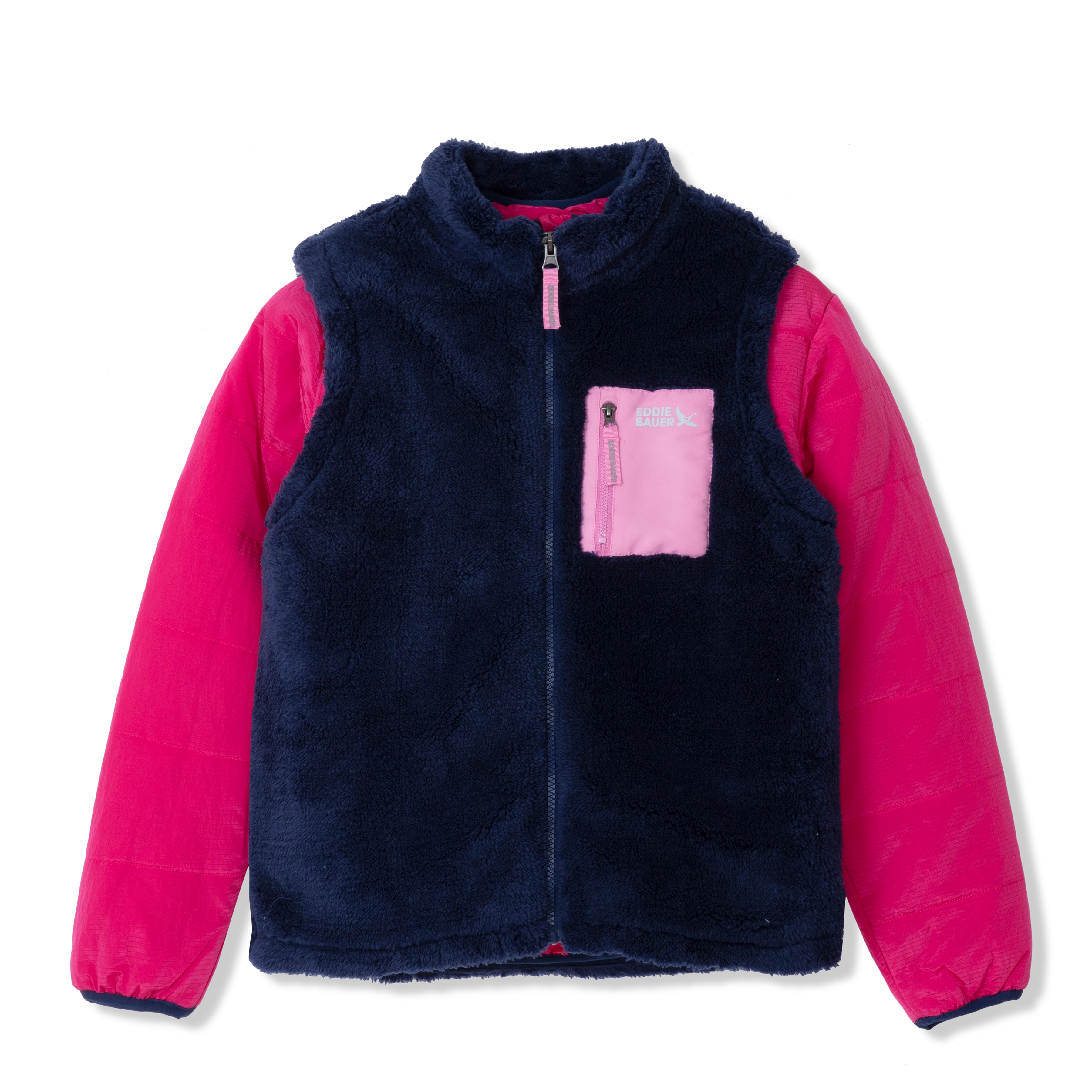 Kids Fleece Vest 3-in-1 Jacket