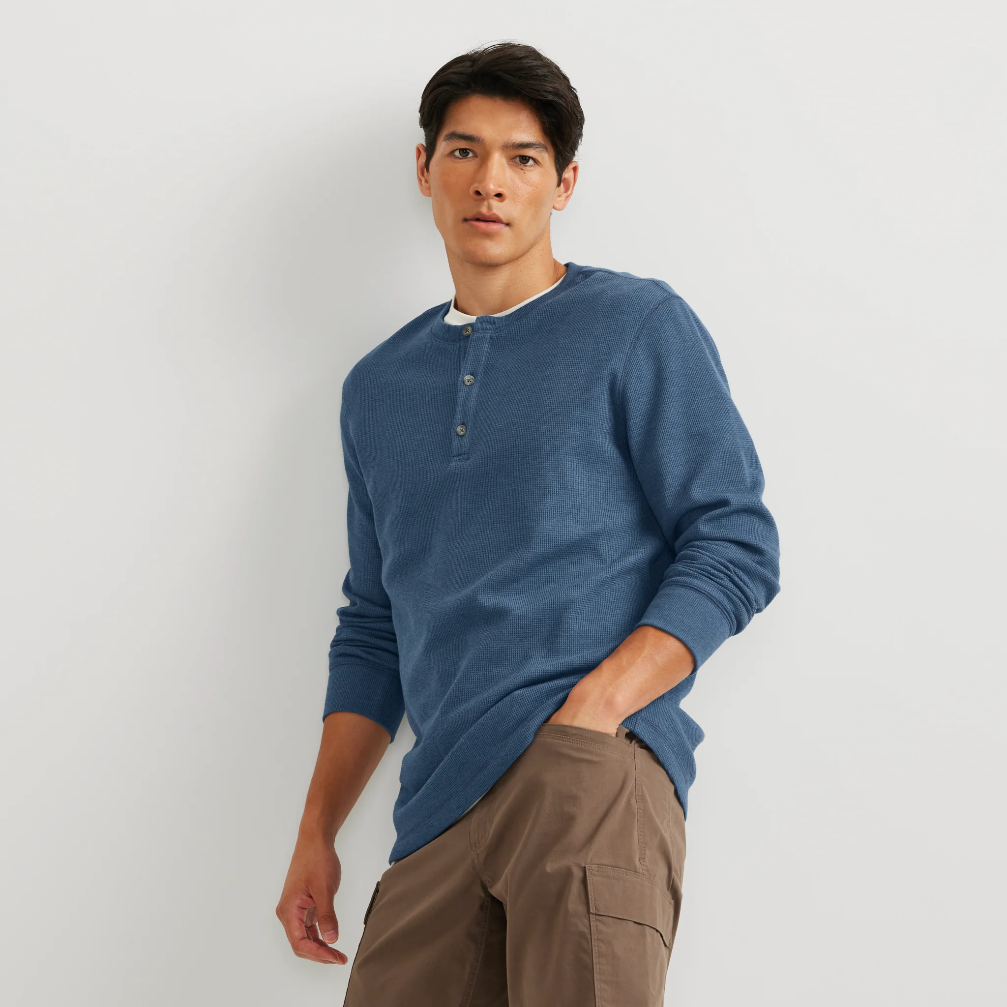 Men's Eddie's Favorite Ultrasoft Thermal Henley
