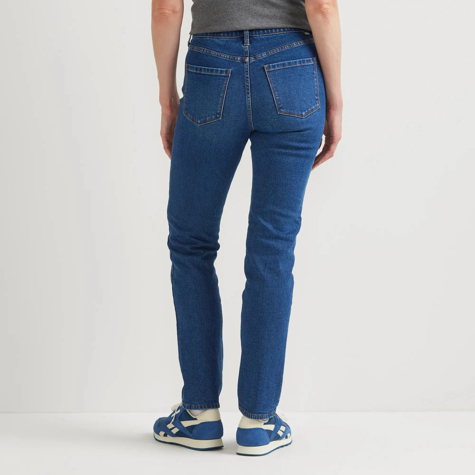 20622-women-s-venture-stretch-fleece-lined-slim-straight-leg-jeans-3.webp Women's Venture Stretch Fleece-Lined Slim Straight Leg Jeans