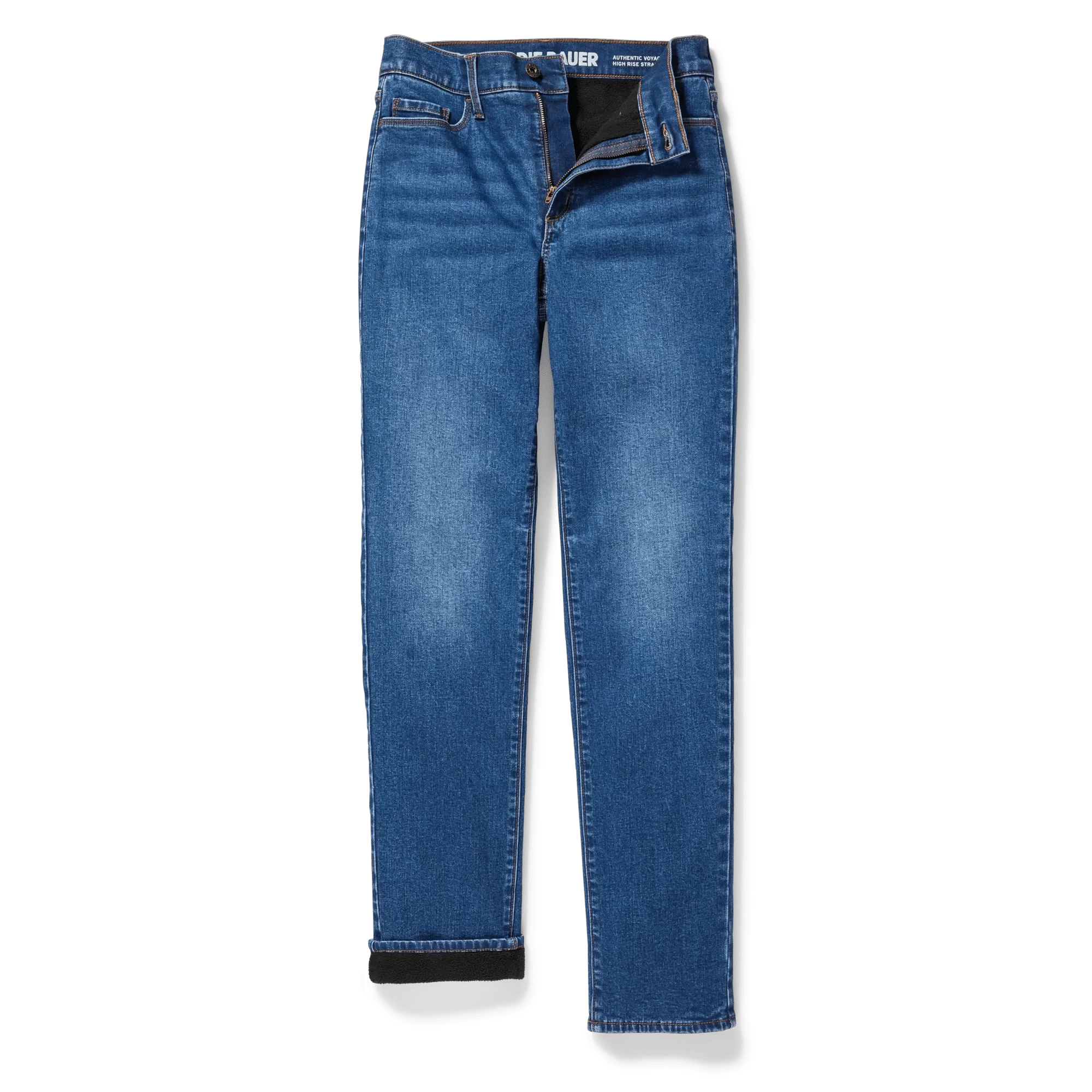 20622-women-s-venture-stretch-fleece-lined-slim-straight-leg-jeans-5.webp Women's Venture Stretch Fleece-Lined Slim Straight Leg Jeans