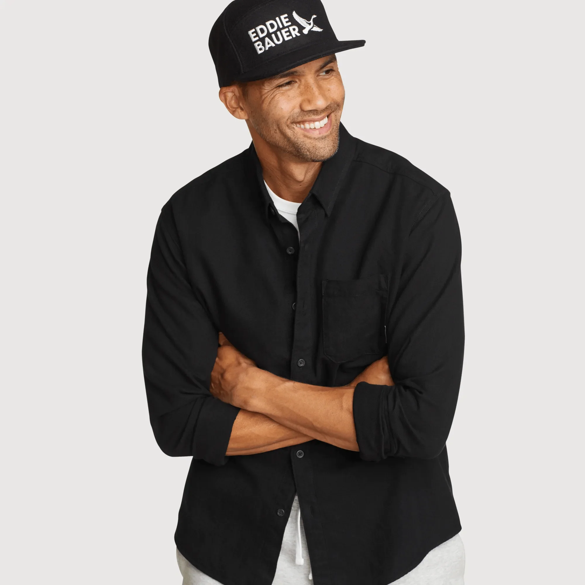 Men's Eddie's Favorite Flannel Classic Fit Shirt - Solid