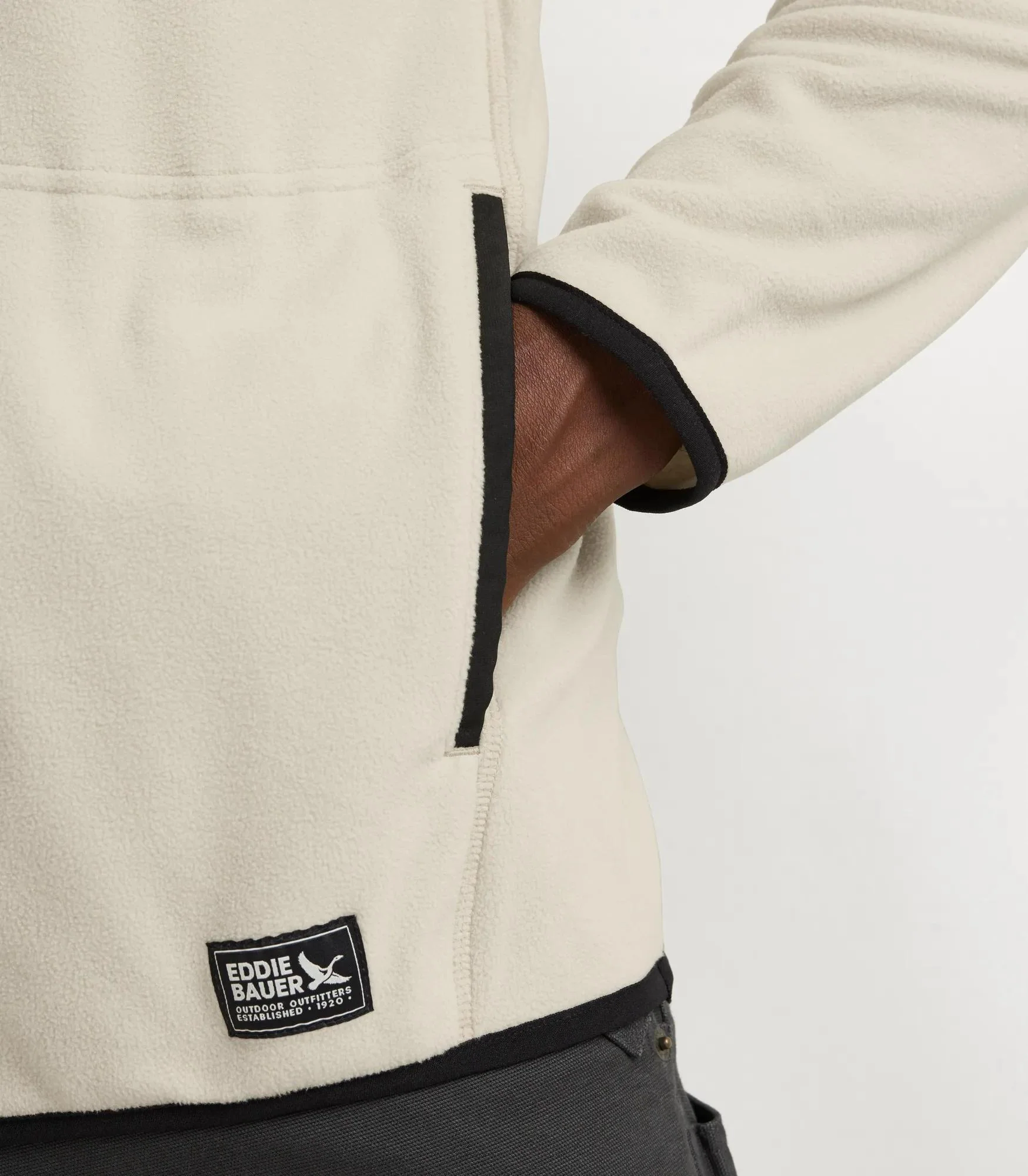 Men's Chutes Fleece Snap Mock Pullover