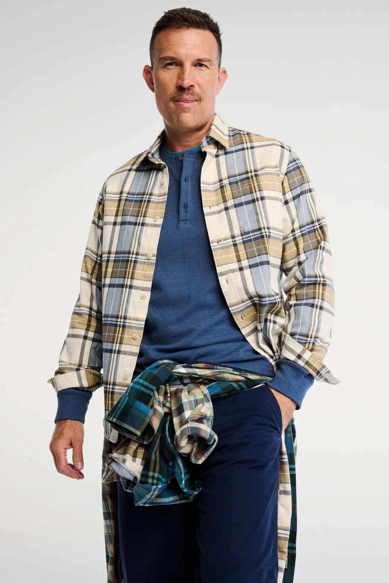 Men's Eddie's Favorite Flannel Relaxed Fit Shirt - Plaid