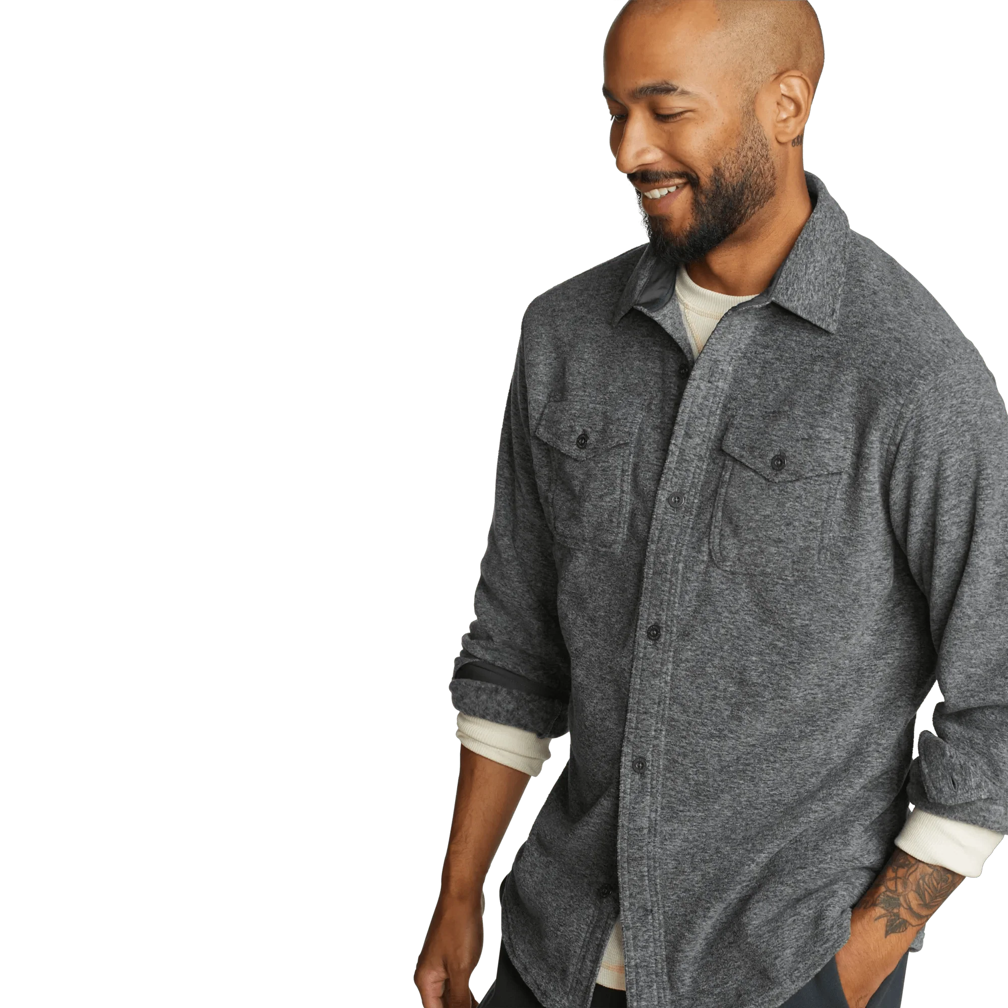 Men's LS Chutes Microfleece Shirt