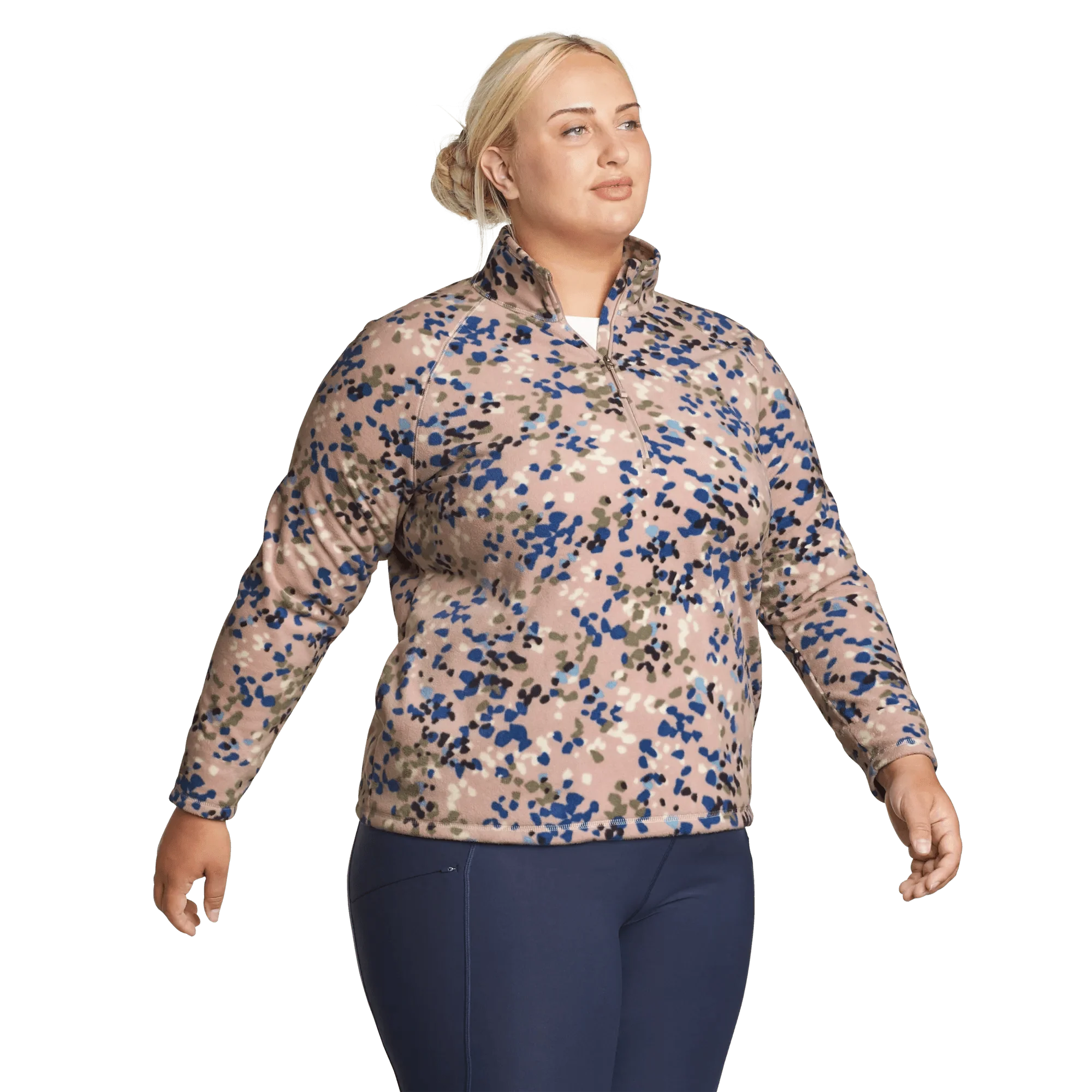 Women's Quest Fleece 1/4-Zip Pullover - Printed