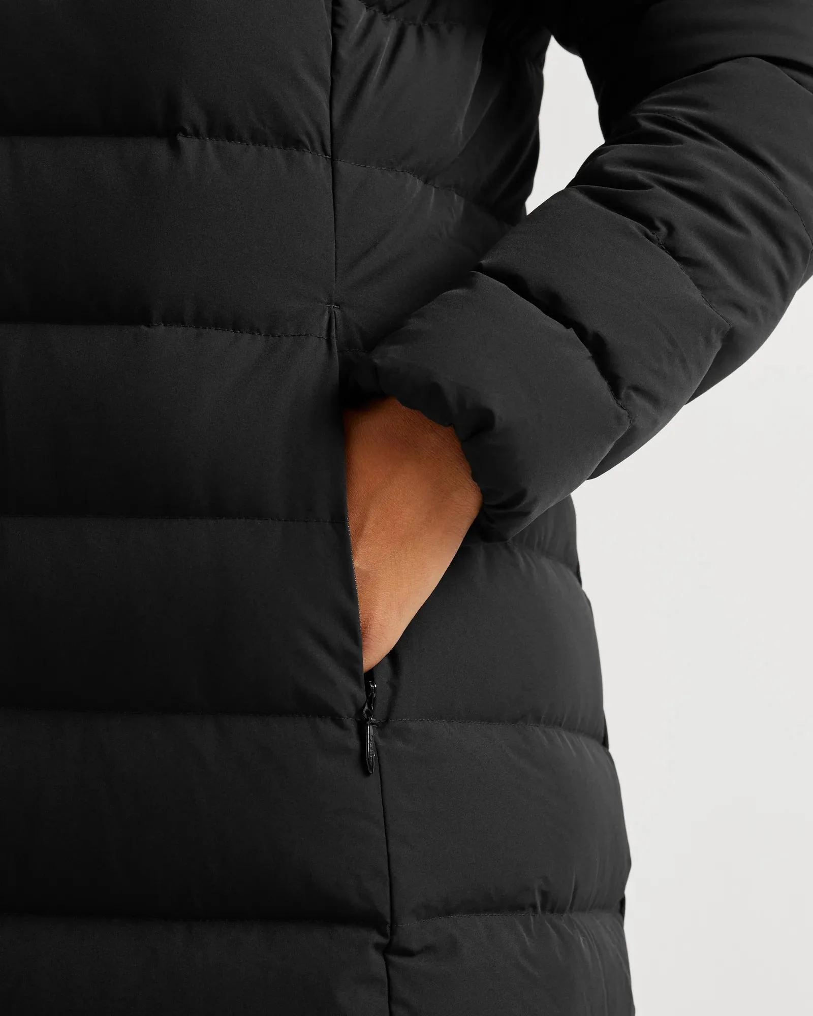 Women's EB Stretch Down Hooded Duffle Coat
