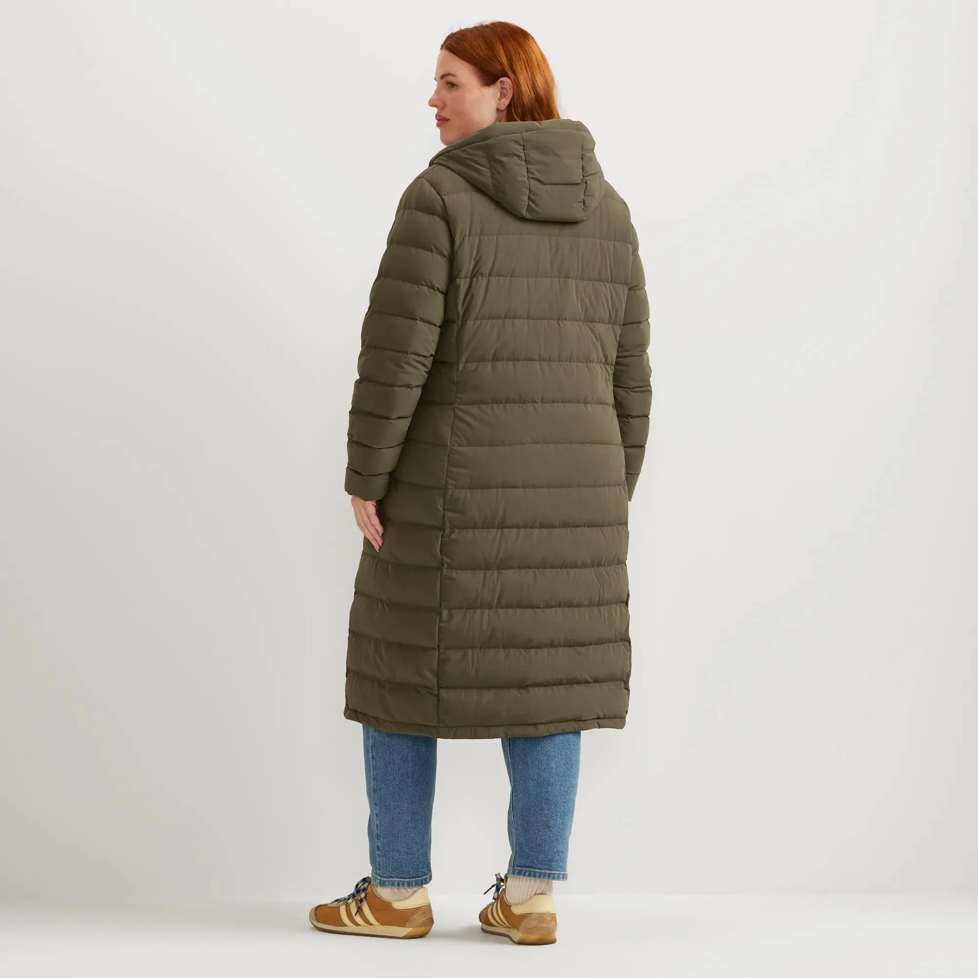 Women's EB Stretch Down Hooded Duffle Coat