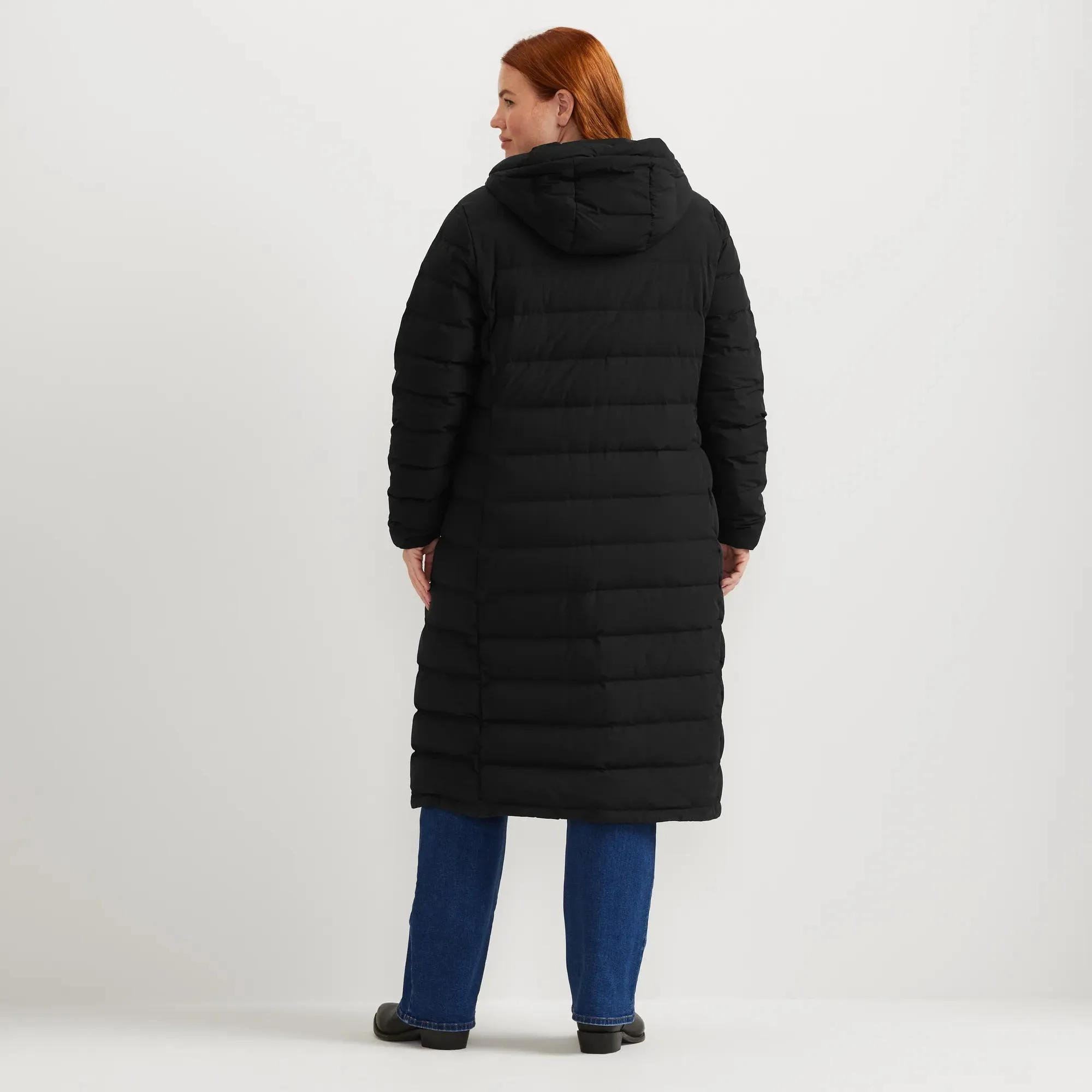 Women's EB Stretch Down Hooded Duffle Coat