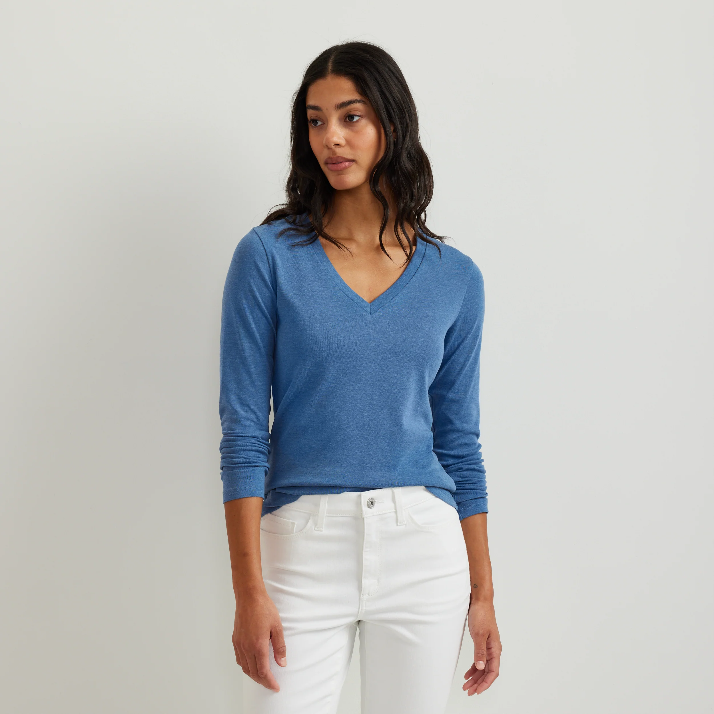 2158-women-s-everyday-long-sleeve-v-neck-t-shirt-1.webp Women's Everyday Long-Sleeve V-Neck T-Shirt