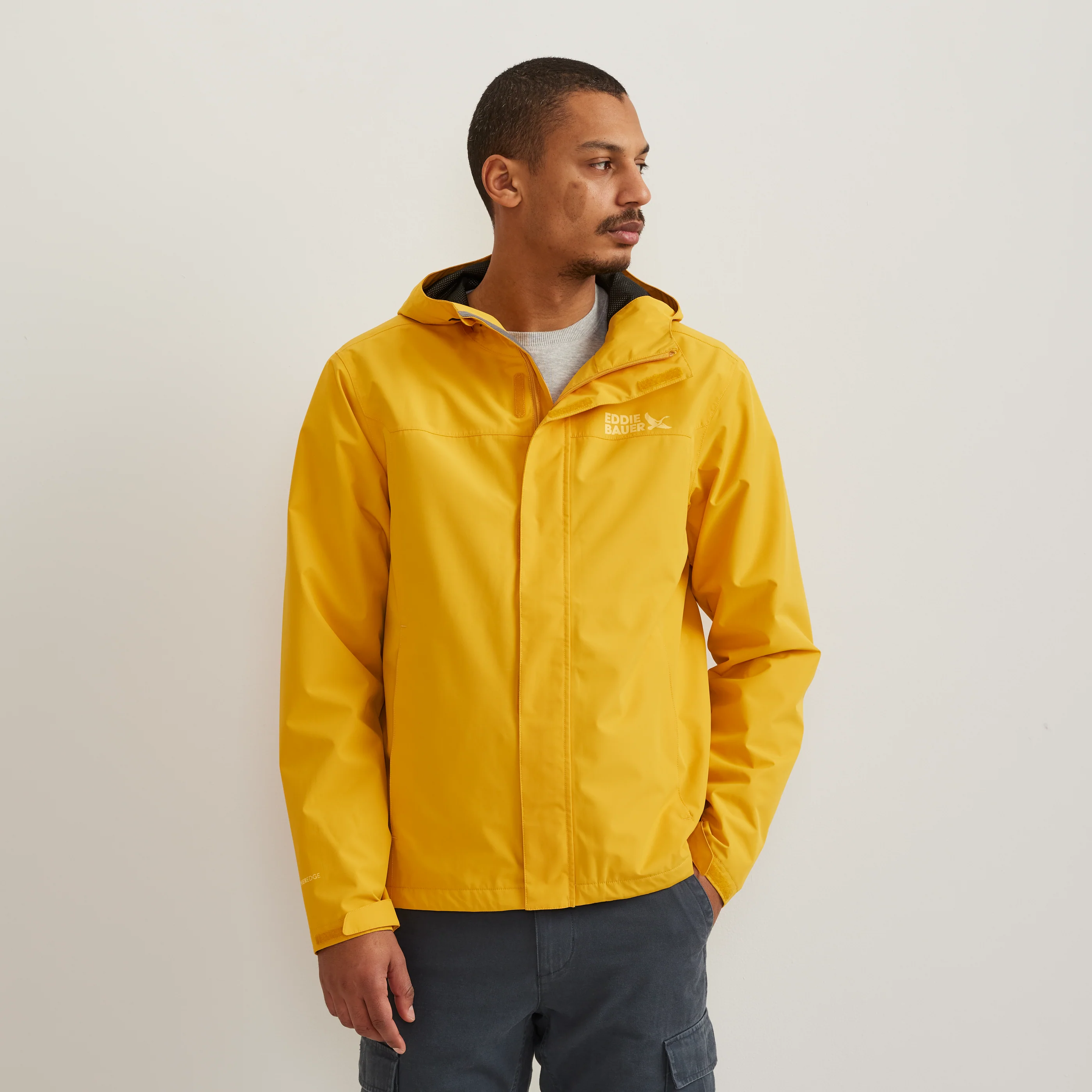 Men's Rain Trek Waterproof Packable Rain Jacket