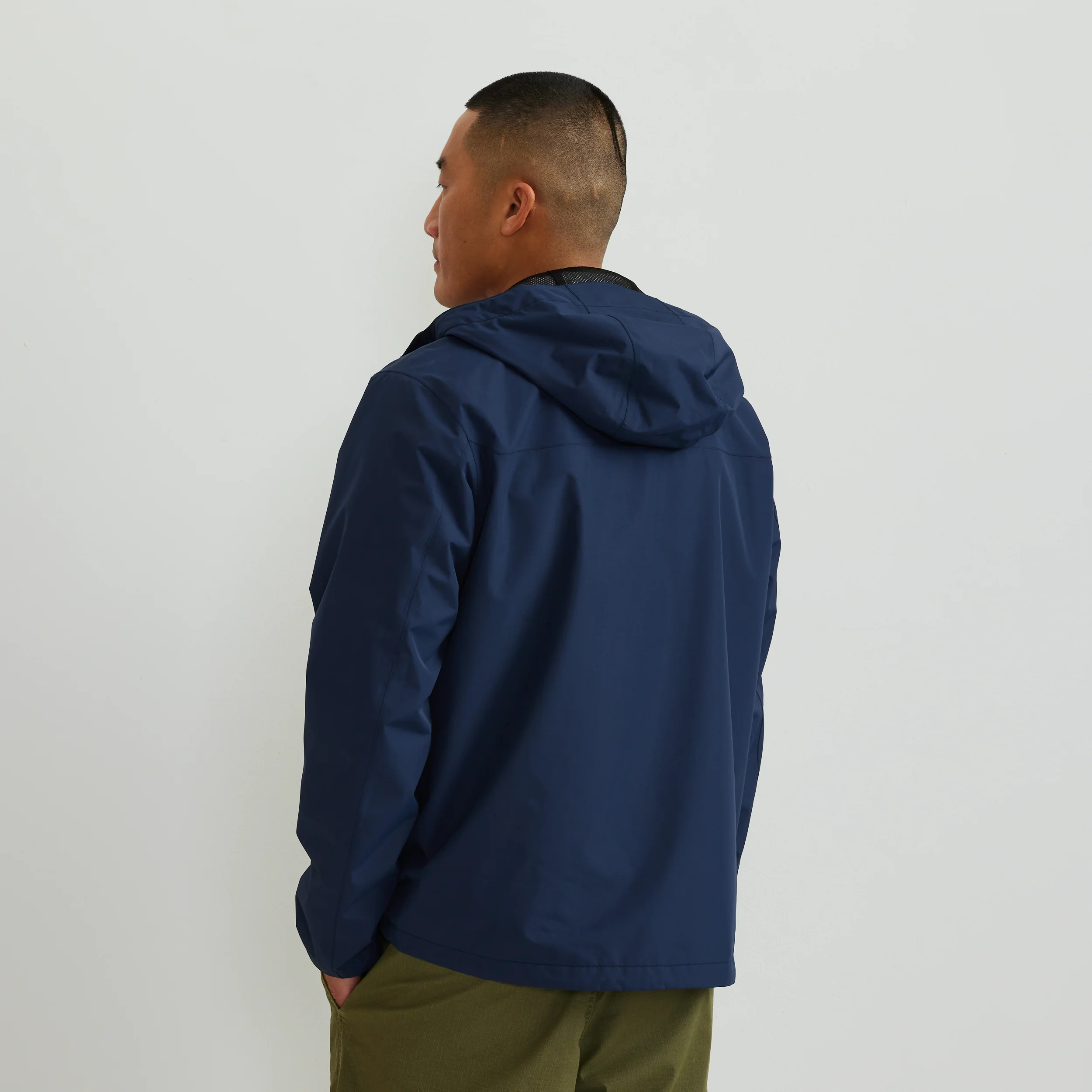 Men's Rain Trek Waterproof Packable Rain Jacket