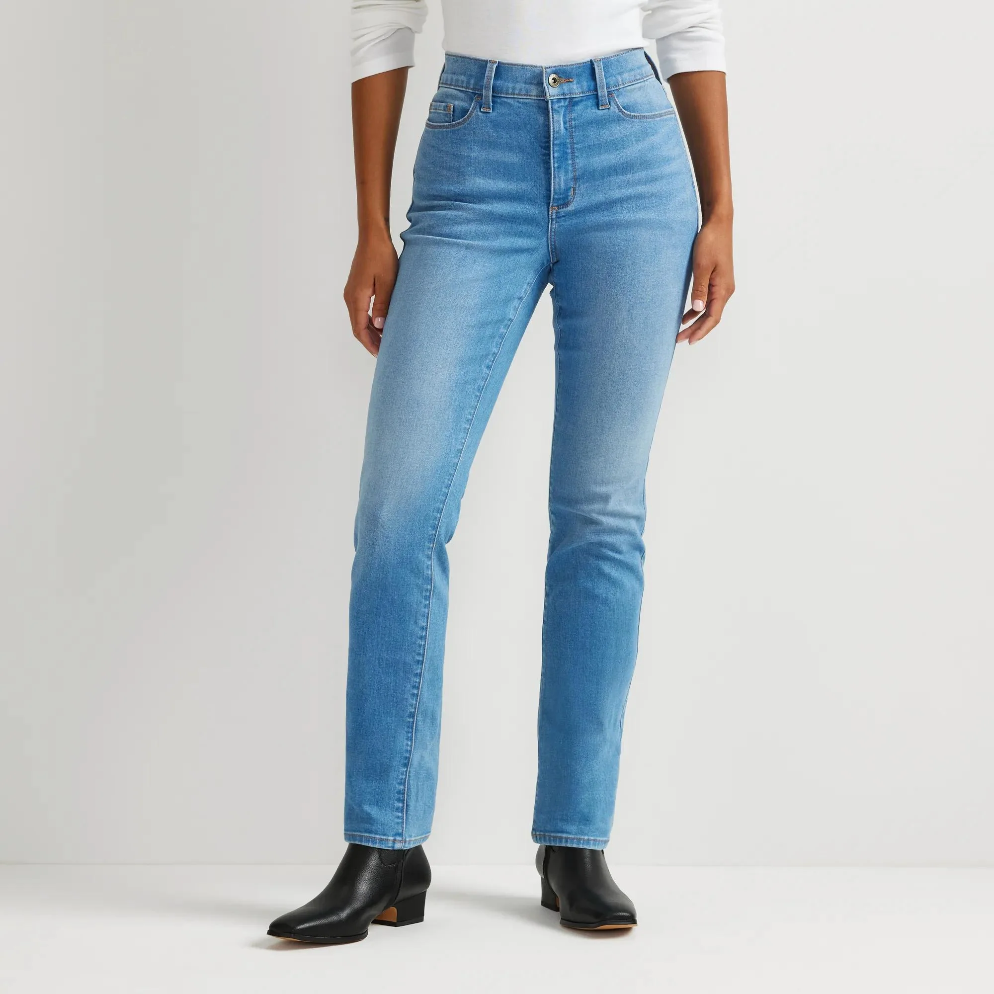 5272-women-s-venture-stretch-high-rise-straight-leg-jeans-1.webp Women's Venture Stretch High-Rise Straight Leg Jeans