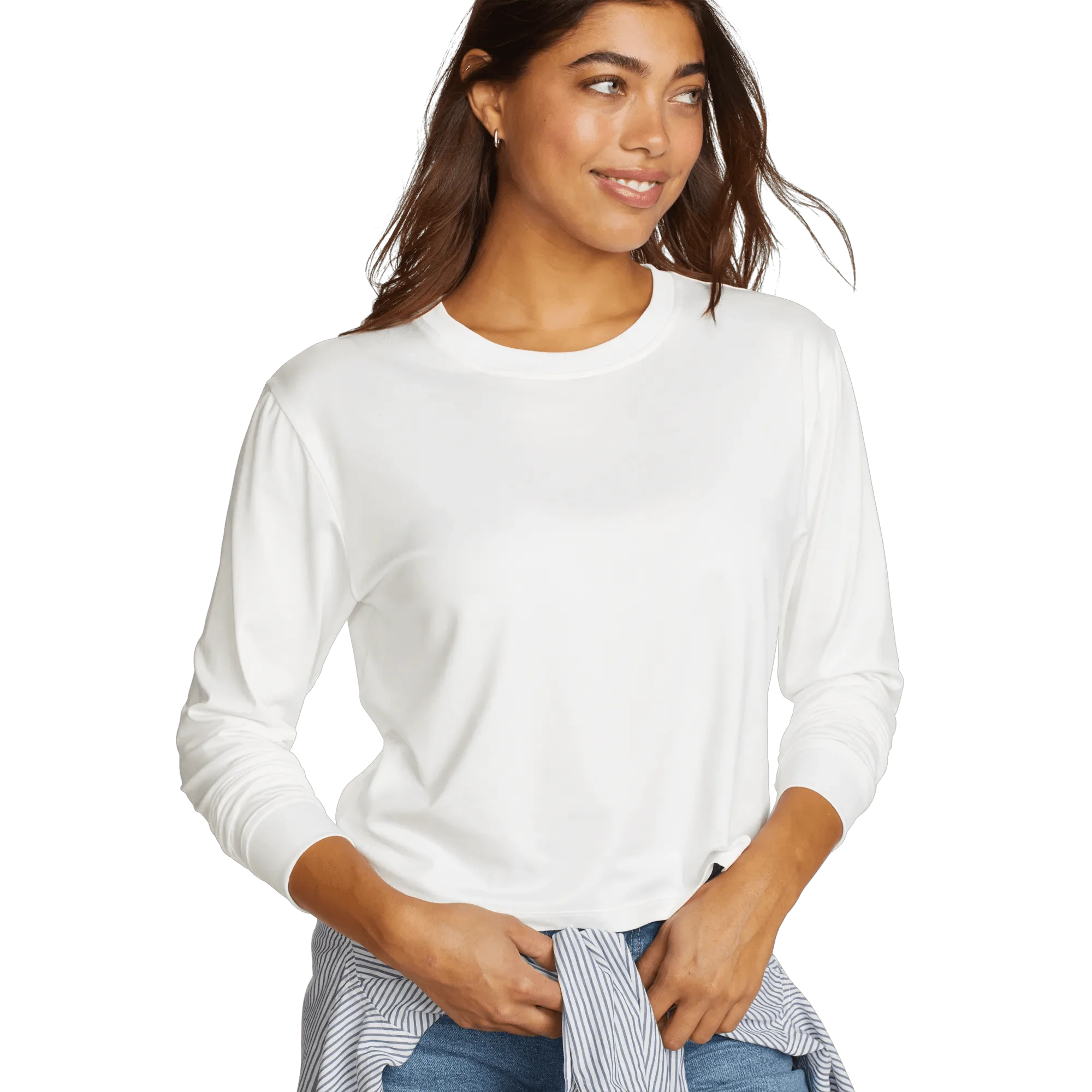 Women's Surreal Travel Long-Sleeve Shirt