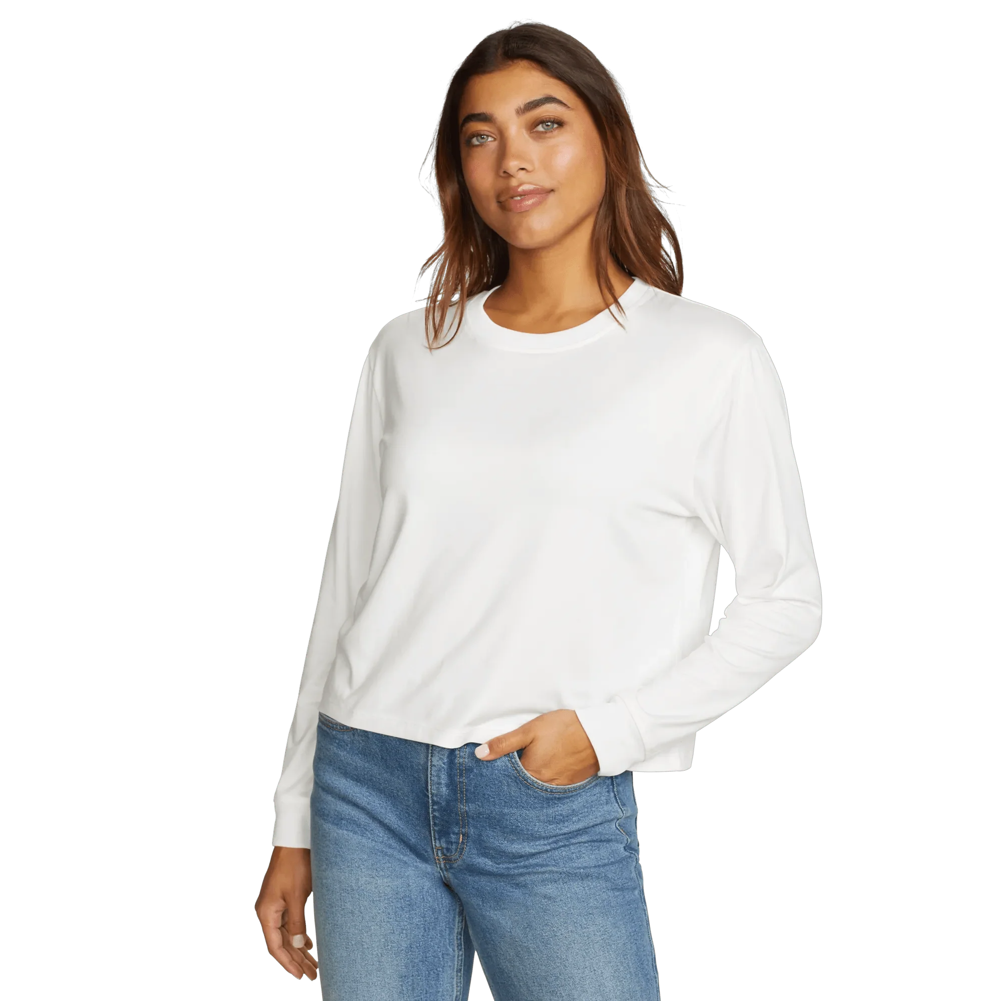Women's Surreal Travel Long-Sleeve Shirt
